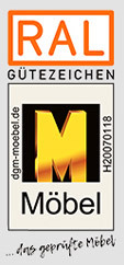Siegel Goldenes M - RAL Gütezeichen