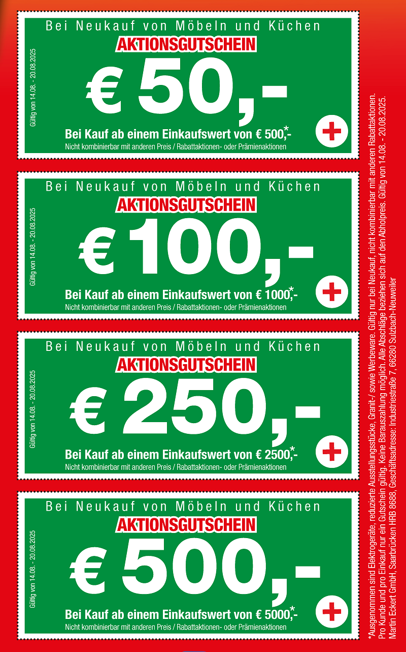Gutscheinaktion