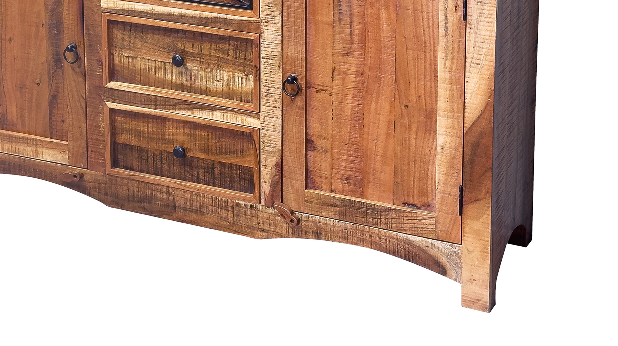 Sideboard 150 cm Akazie massiv lackiert montiert - ACANO