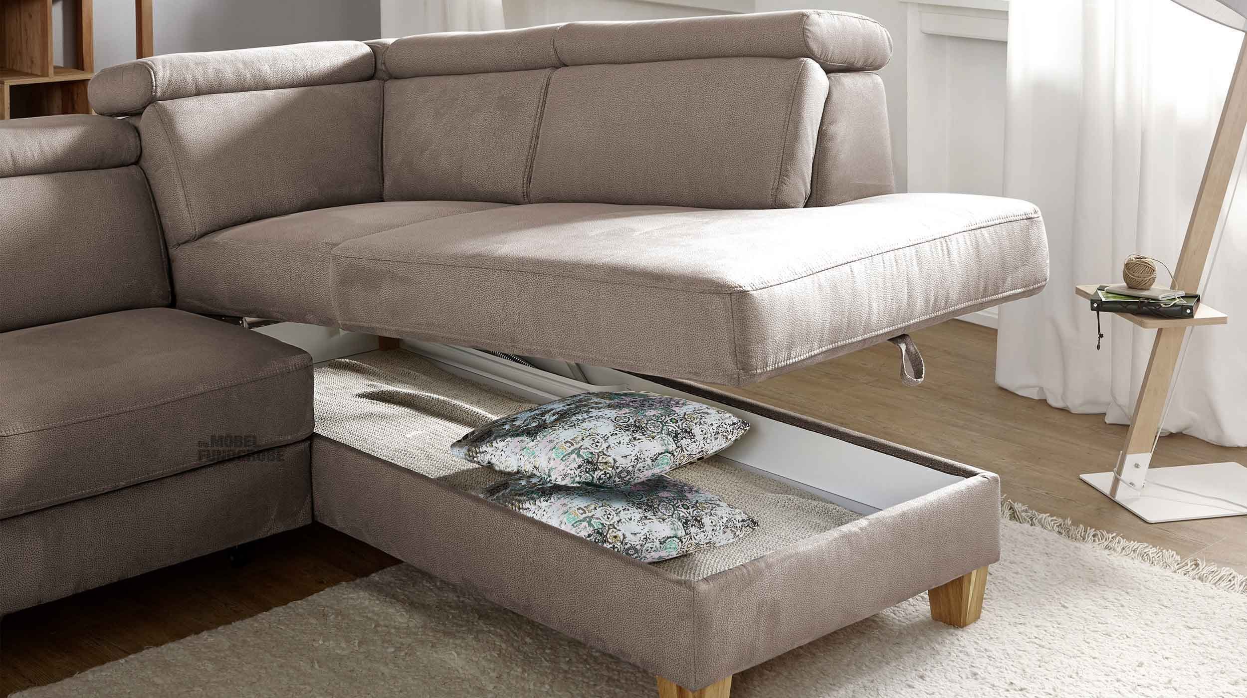 Ecksofa 245 cm grau - Sofaprogramm - Premium Version - ARNGAST Ecksofa 245 cm grau - Sofaprogramm - Premium Version - ARNGAST