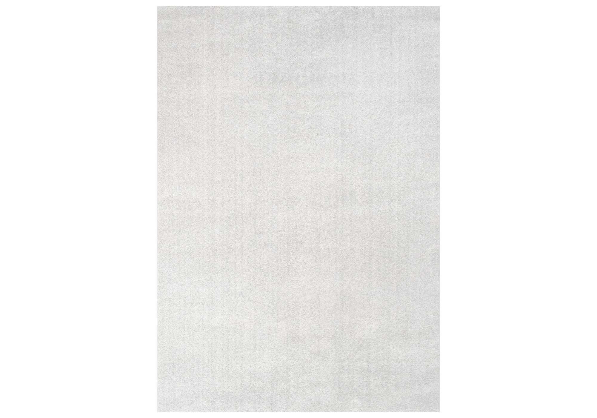 Festival Hochflor-Teppich 200 x 290 cm - weiß - 30 mm Höhe - weich - Delgardo 501