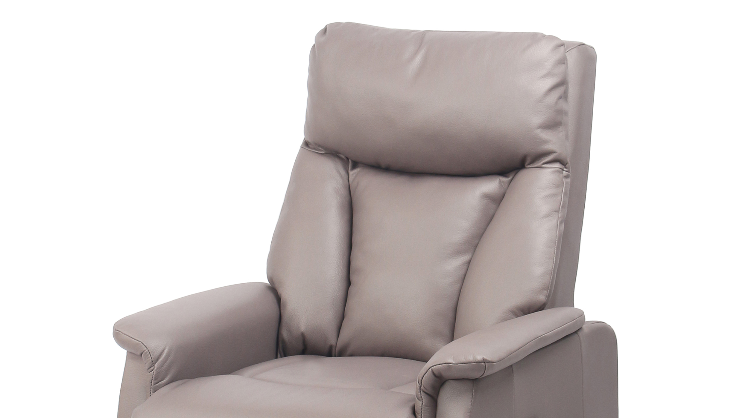 Fernsehsessel taupe mit Relaxfunktion - MALAGA