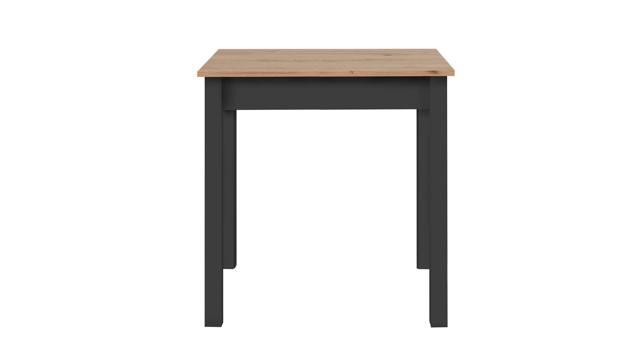 Esstisch 90 x 67 cm Artisan Eiche Holzdekor - CAPRI