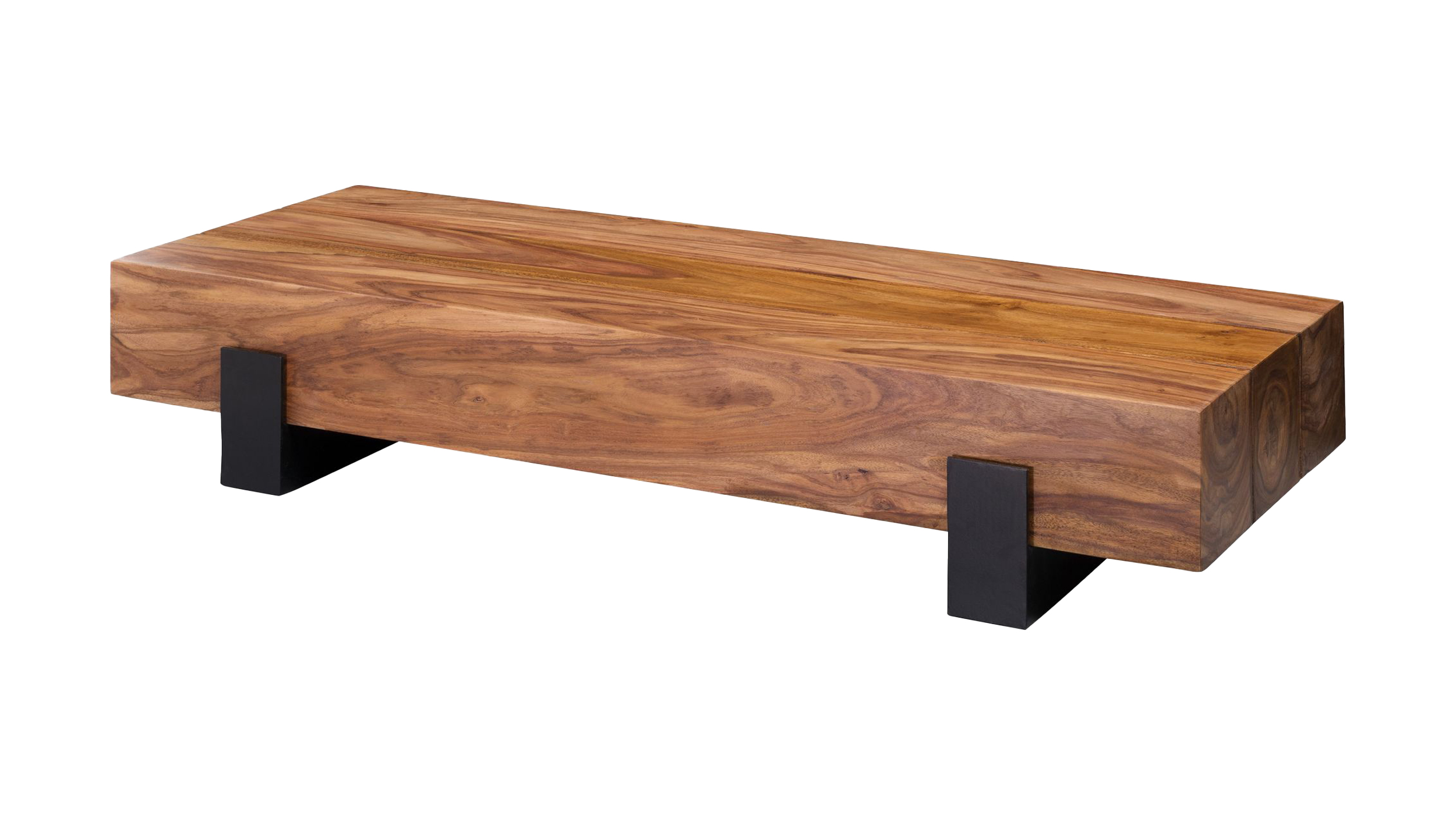 Couchtisch Sheesham massiv 115 x 44 cm - BÖRGE