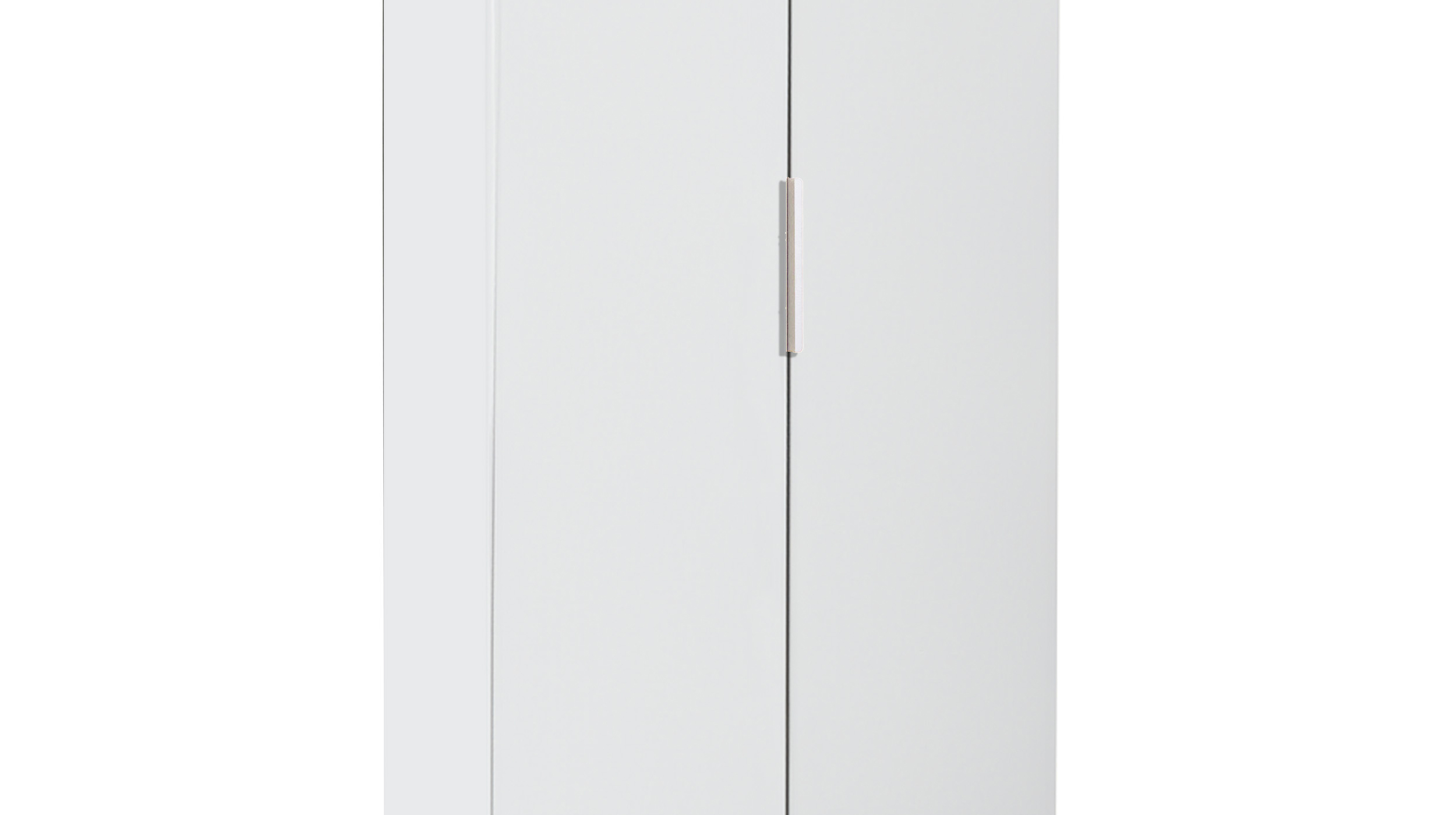 Mehrzweckschrank weiß Hochglanz 69 x 200 cm - ESPRESSO