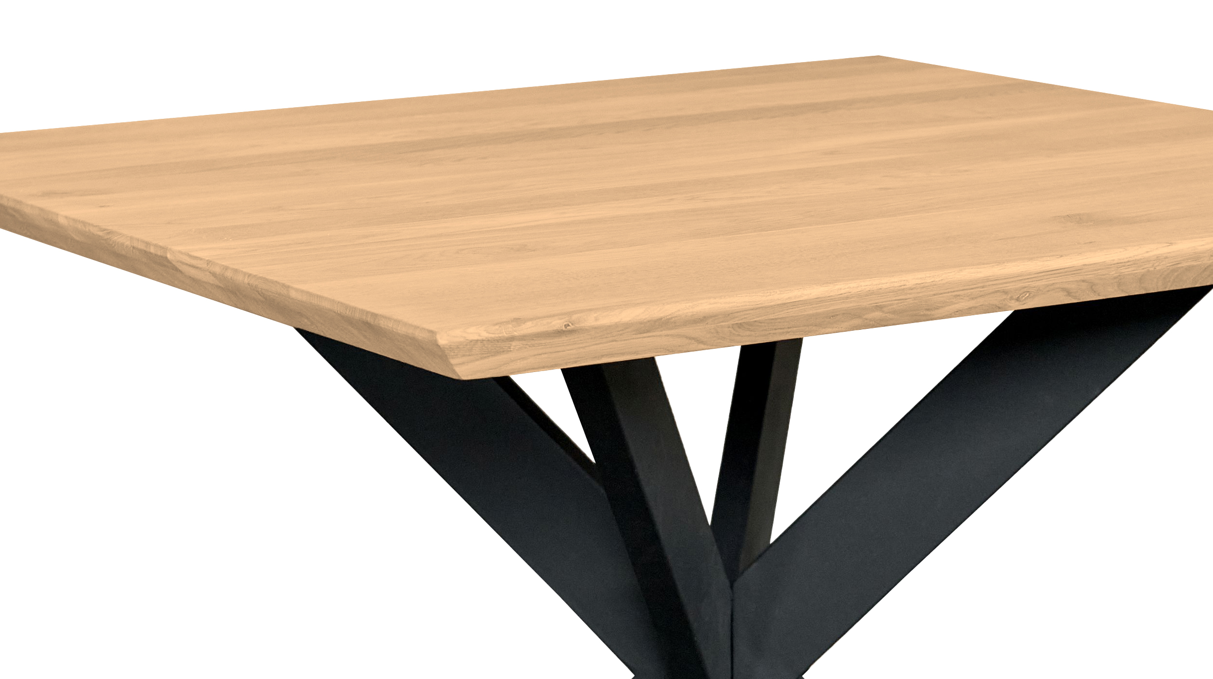 Esstisch Massivholztisch Eiche geölt 100 x 100 cm - TORIN