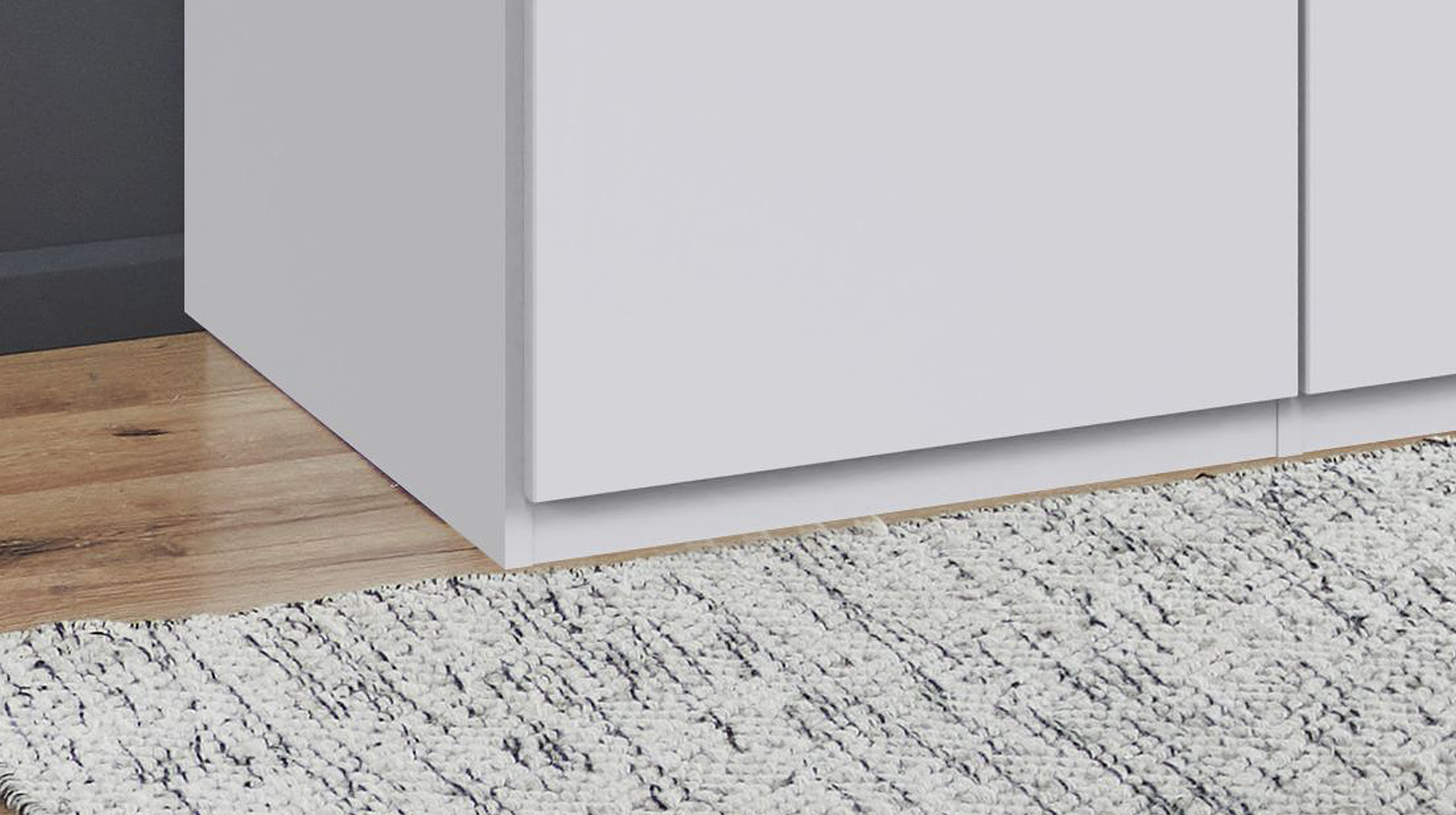 Kleiderschrank weiß anthrazit 225 cm 8-türig - DIGIT