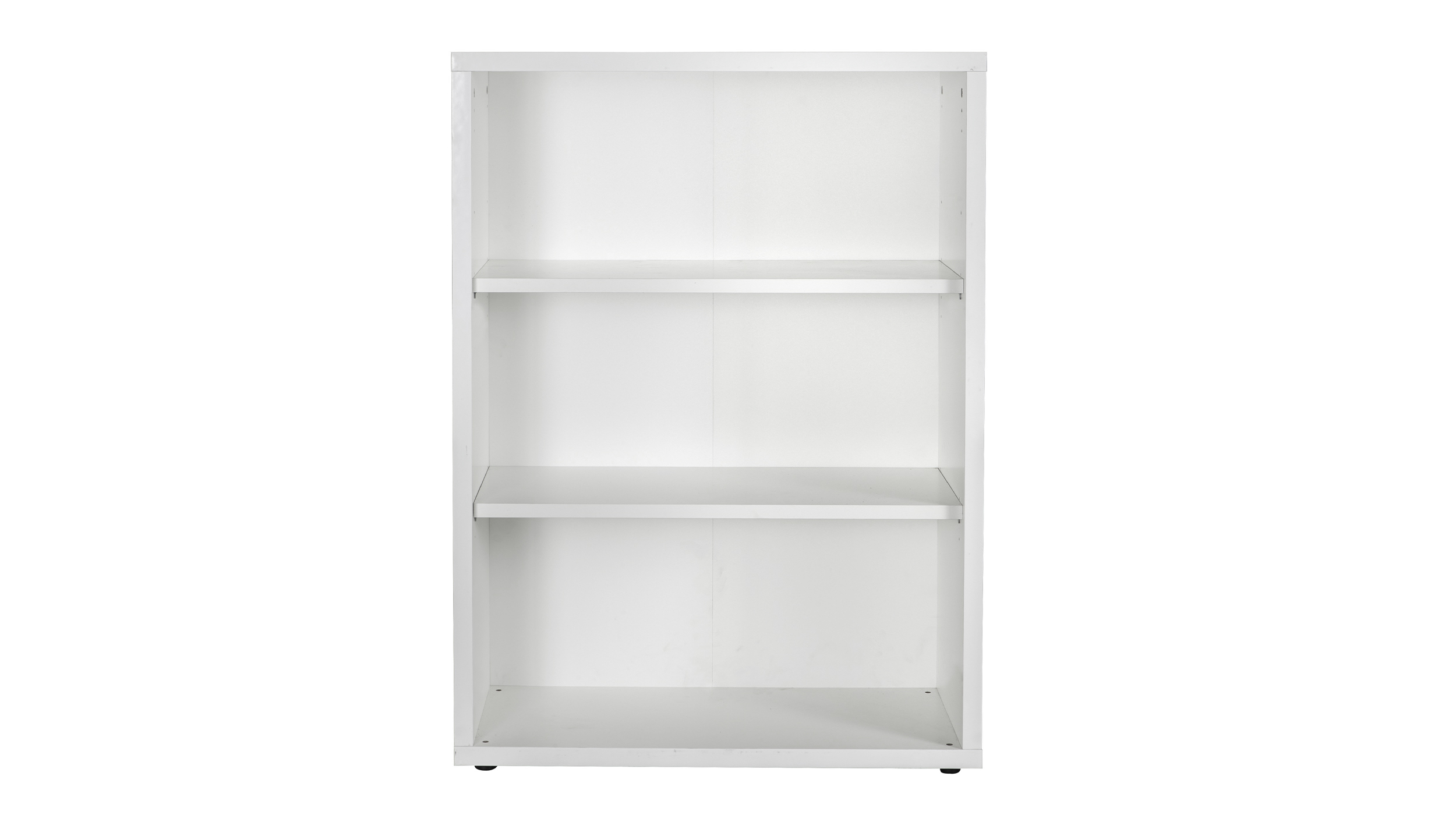 Bücherregal Büroregal weiß hochglanz 82 x 112 cm - DISEGNO