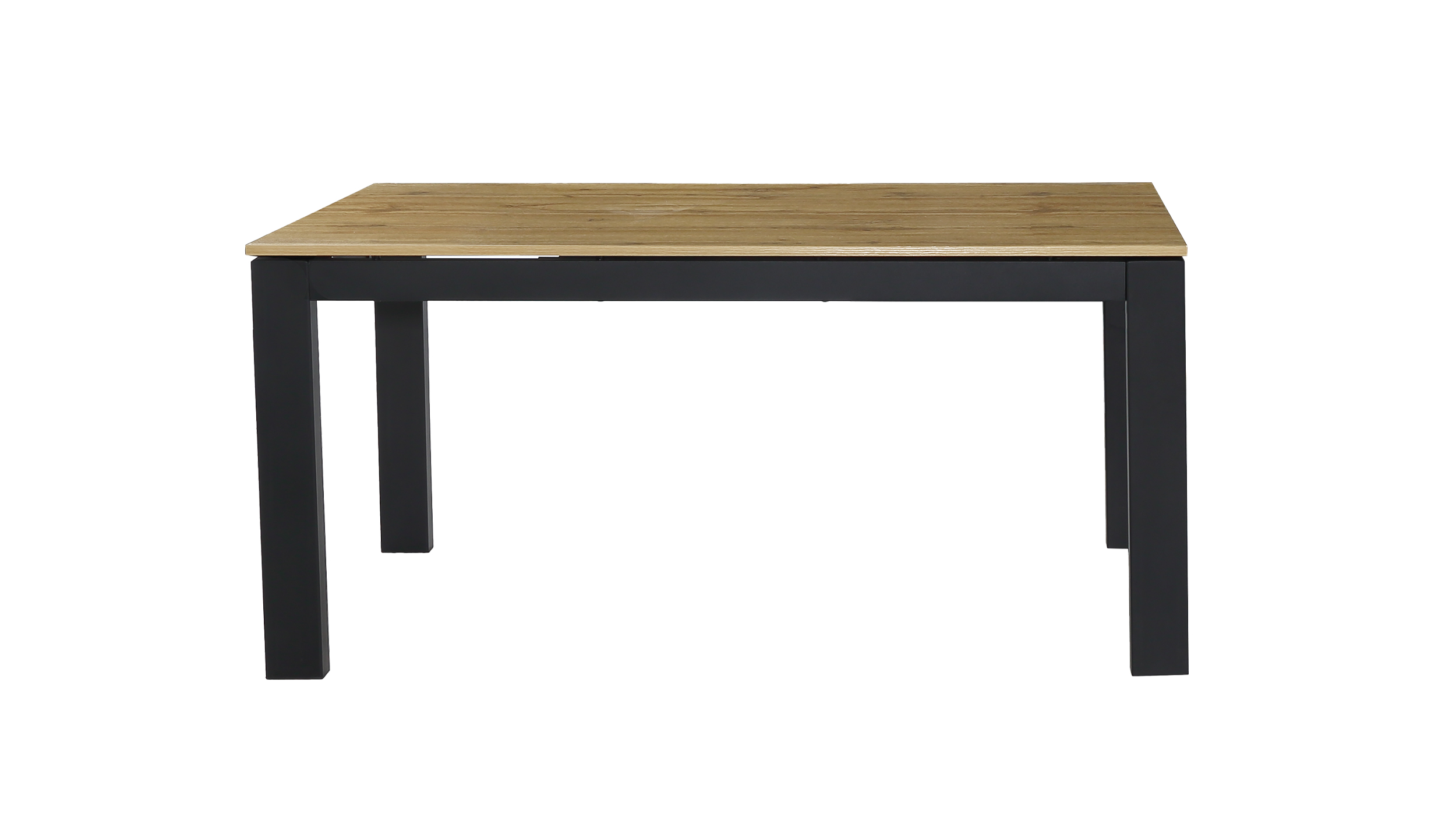 Esstisch 160 x 90 cm ausziehbar Wildeiche - BELIA