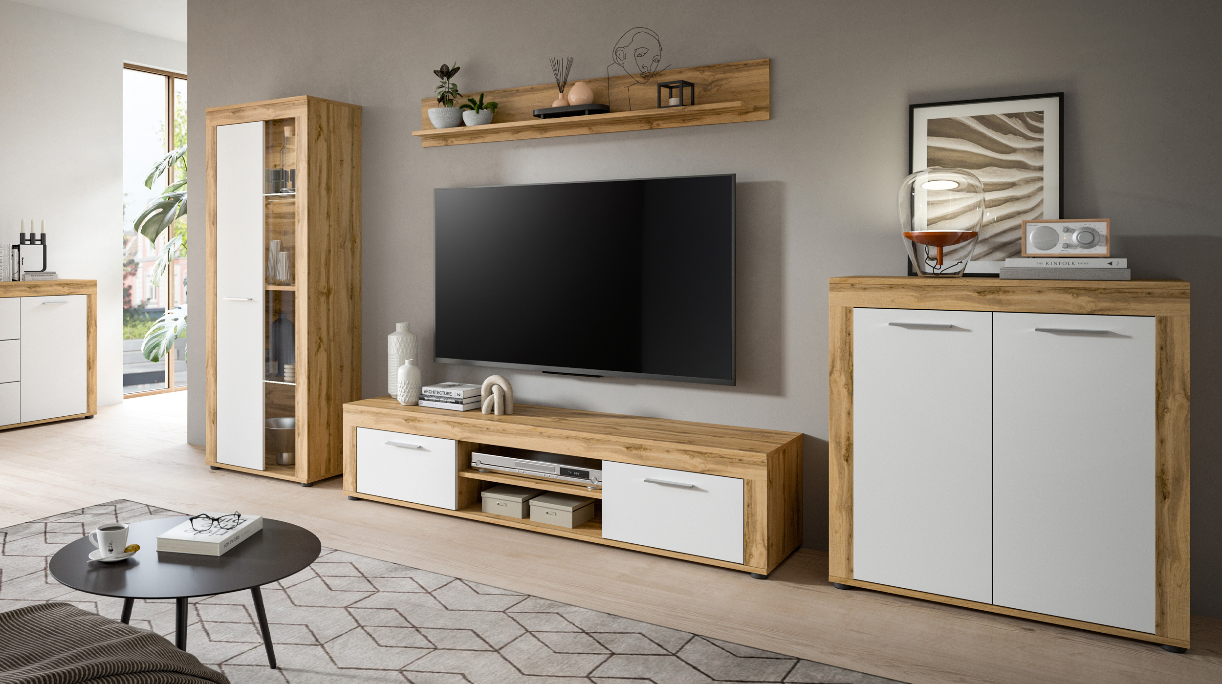 Wandboard Wotan Eiche 140 cm - JAM