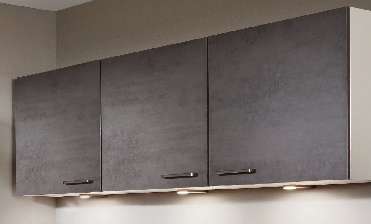 Eckküche 295 x 185 cm - inkl. Elektrogeräte - Küchenfronten hochglanz Lack - FLASH