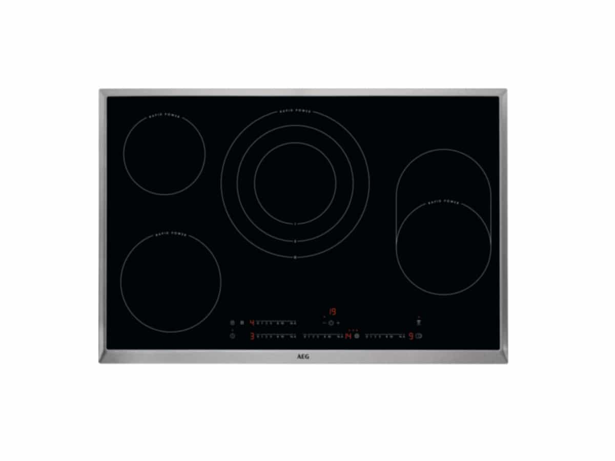 Eckküche 305 x 275 cm - mit Geräte - Küchenfronten Hochglanz - FLASH