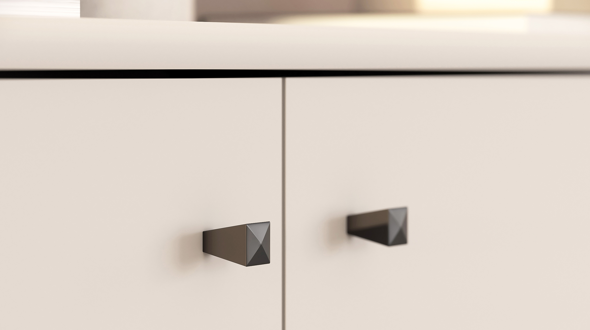 Kommode mit Schubladen beige 85 cm - TEMPRA