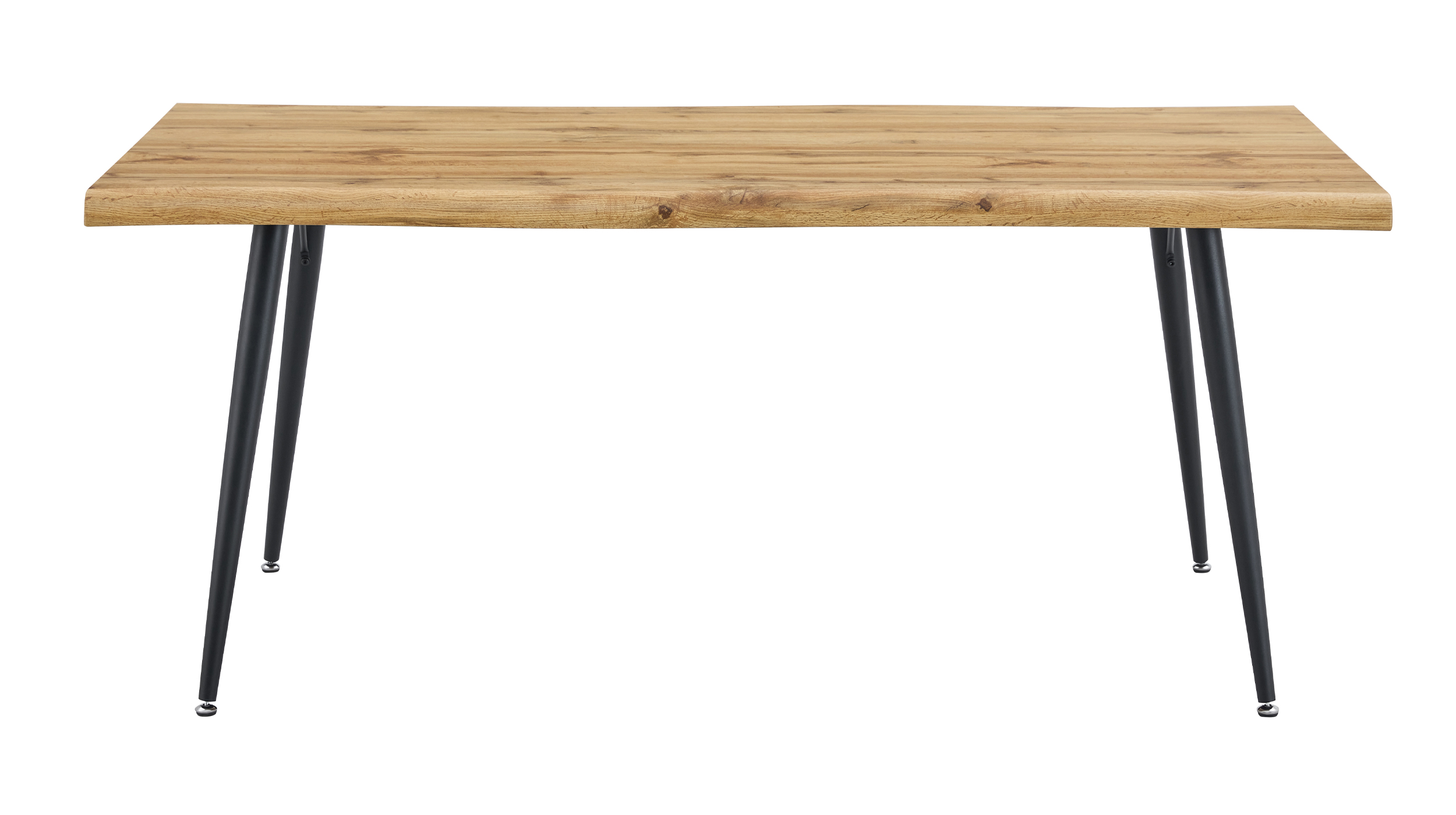 Esstisch Baumkantentisch Optik 180 x 90 cm Wildeiche - TAILIN