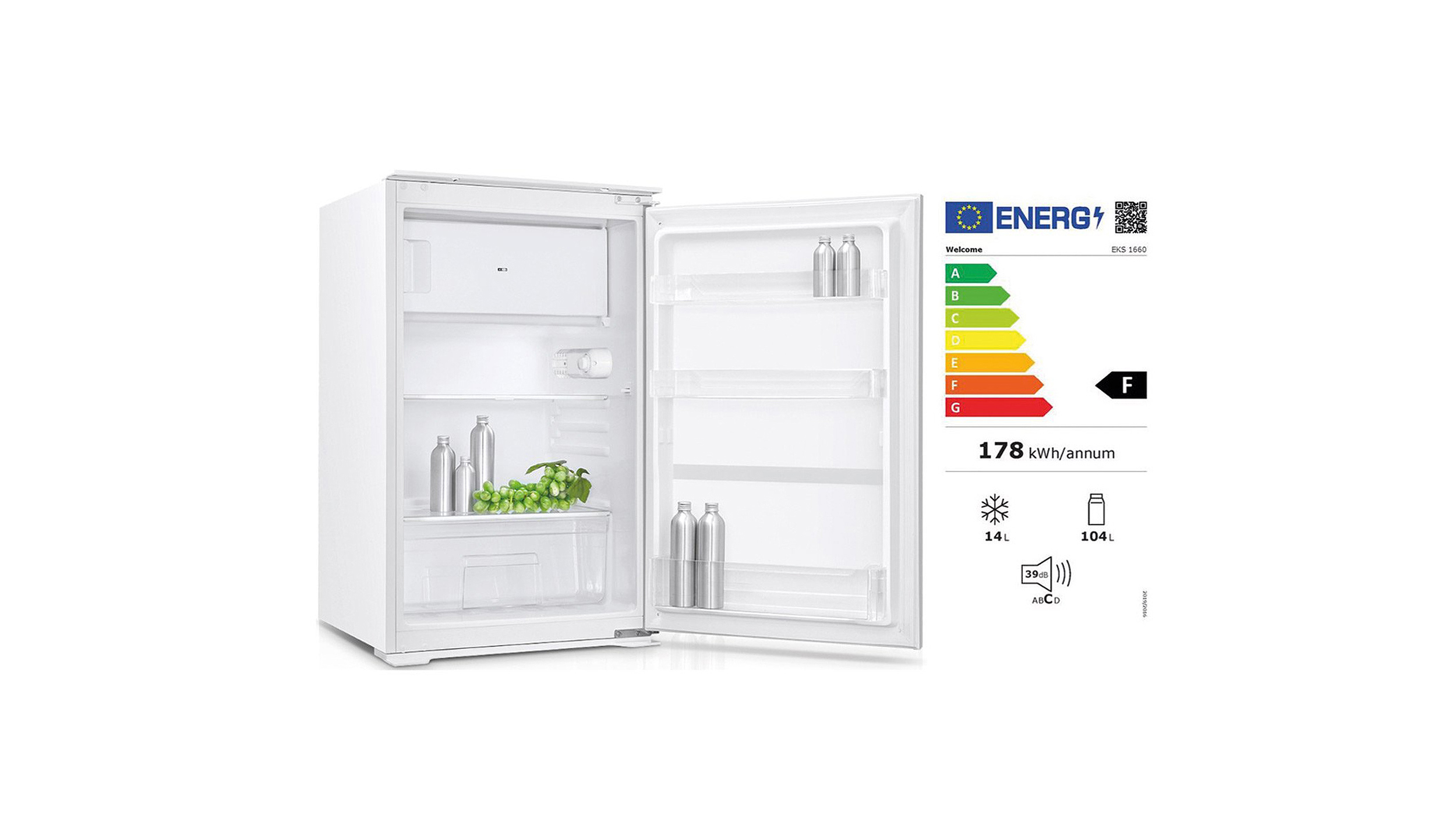 Miniküche - inkl. Elektrogeräte - 160 cm - schwarz matt - JAZZ