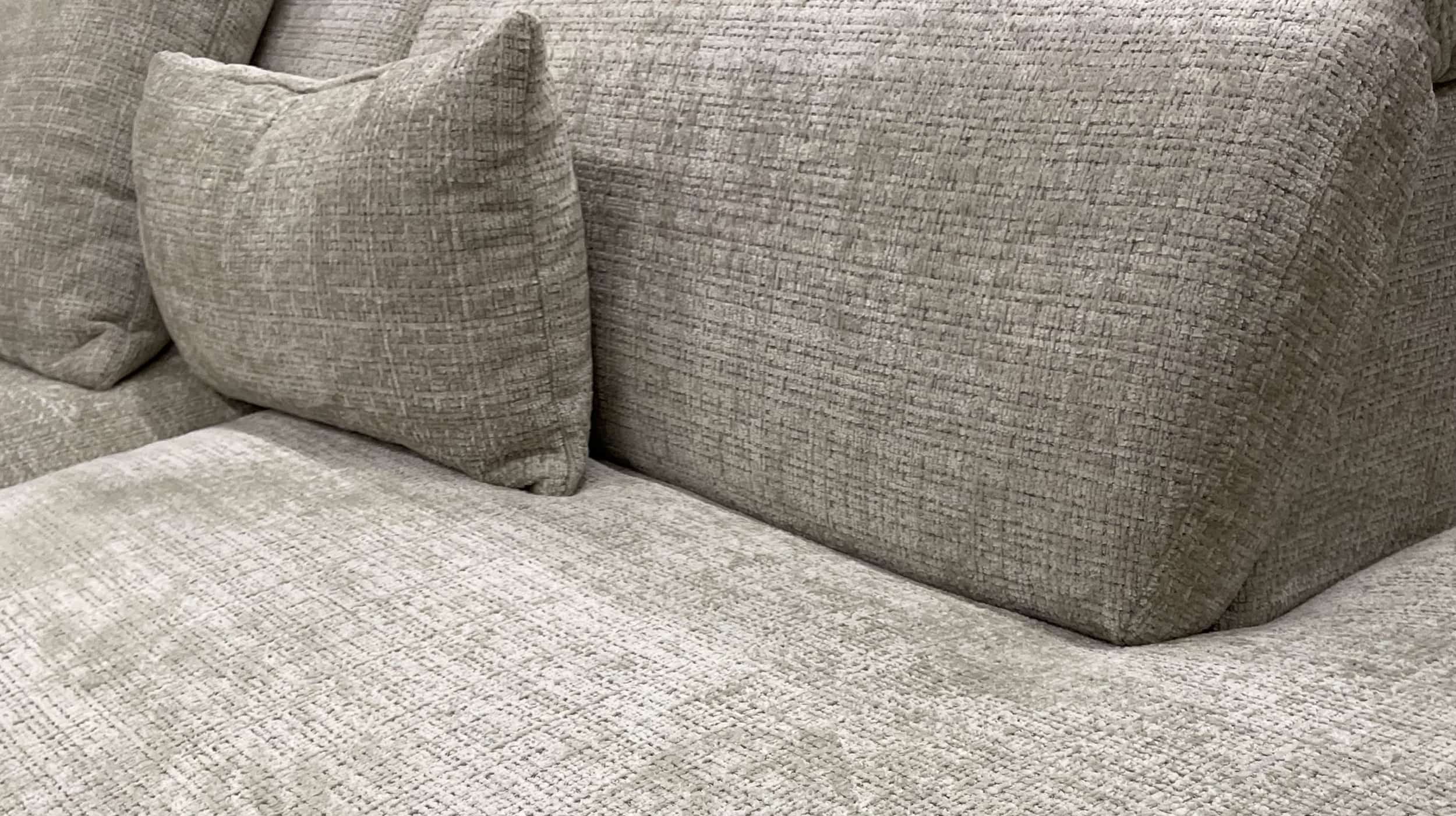 Ecksofa taupe - 339 x 285 cm - MANSFIELD