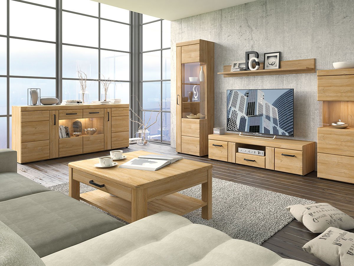 Couchtisch Grandson Eiche 100 x 75 cm - CORTINA