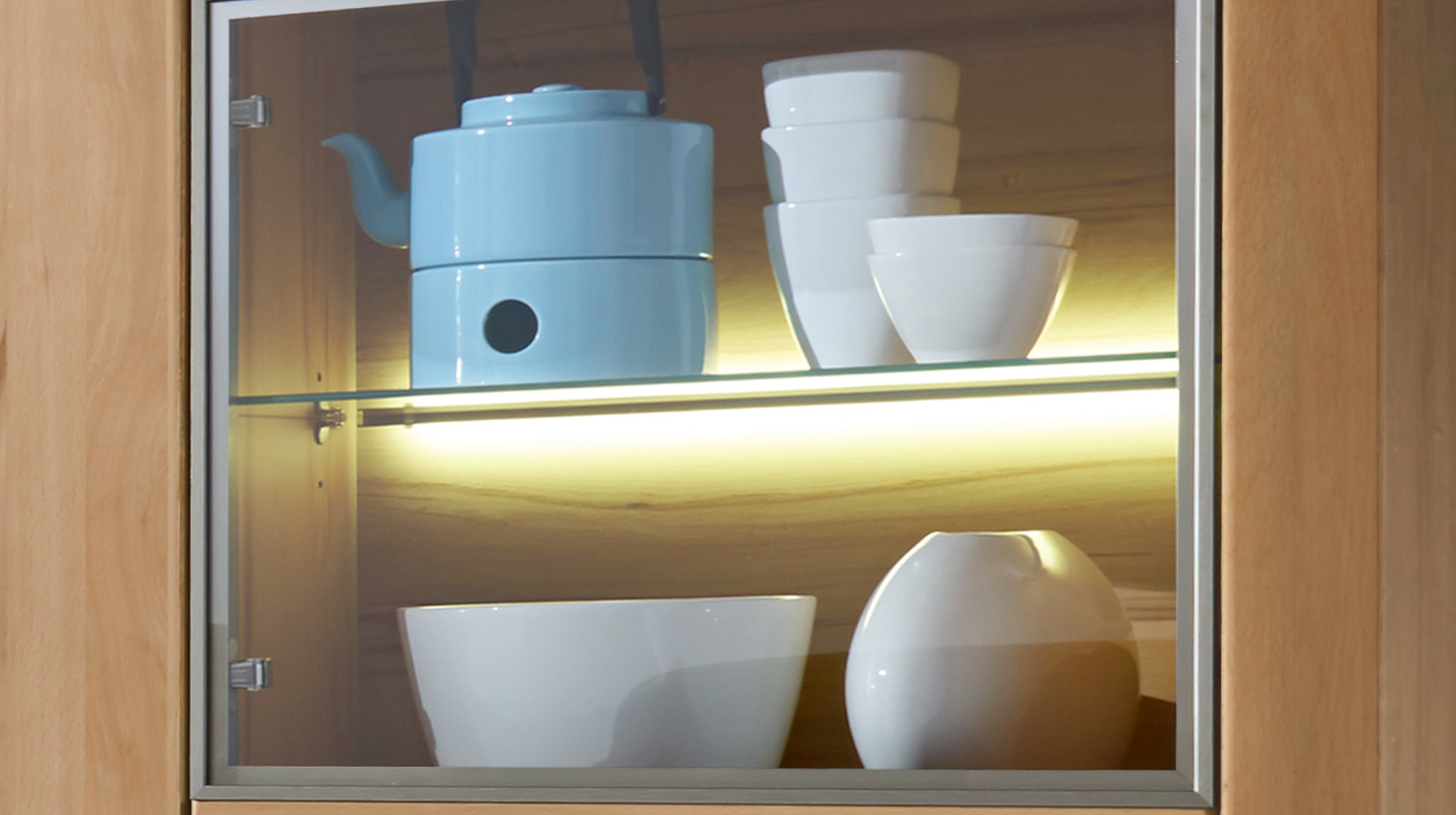 LED Bodenbeleuchtung Highboard - 1er Set - KORSIKA