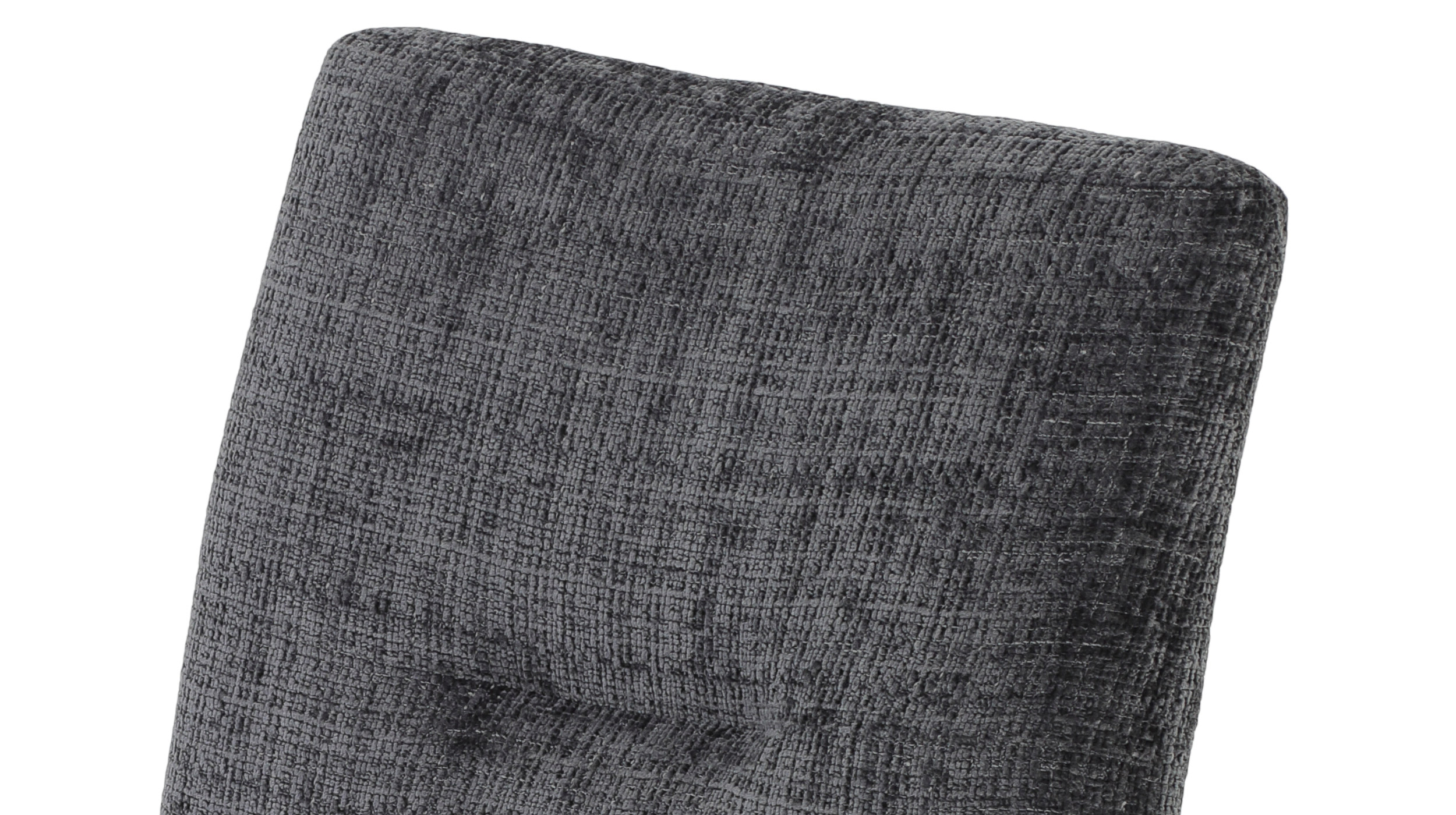 Schwingstuhl für Esszimmer anthrazit Webstoff - CLEO