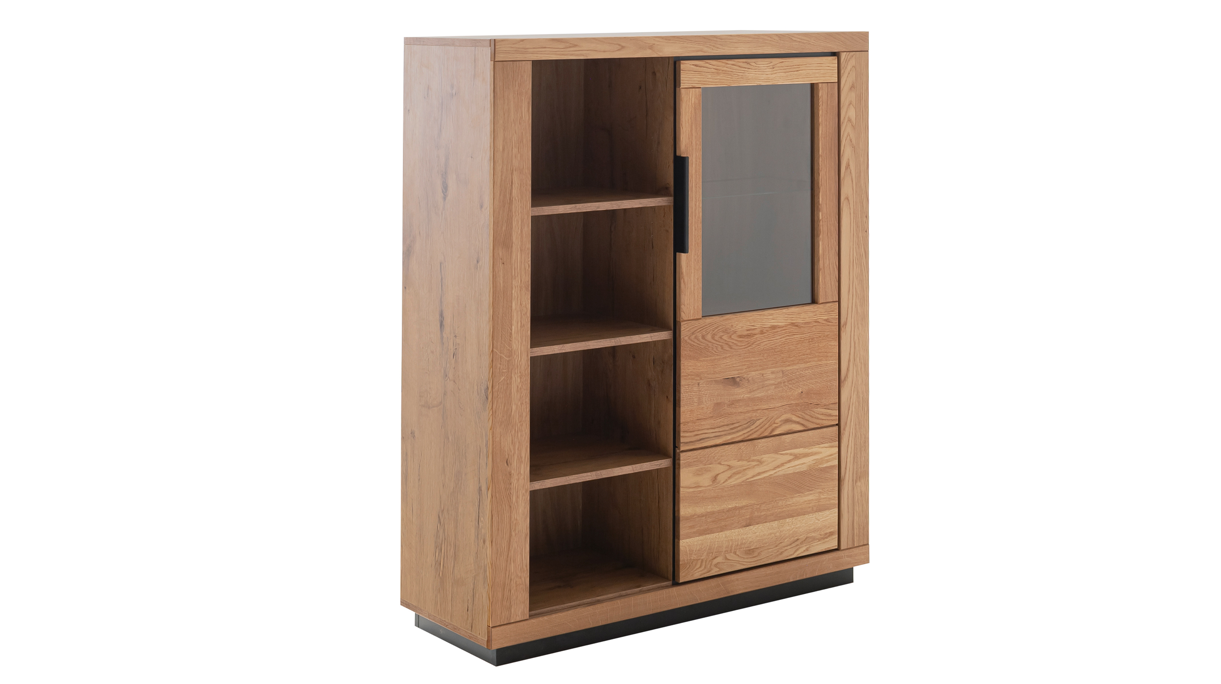 Highboard Wildeiche teilmassiv geölt 112 cm - GRENO