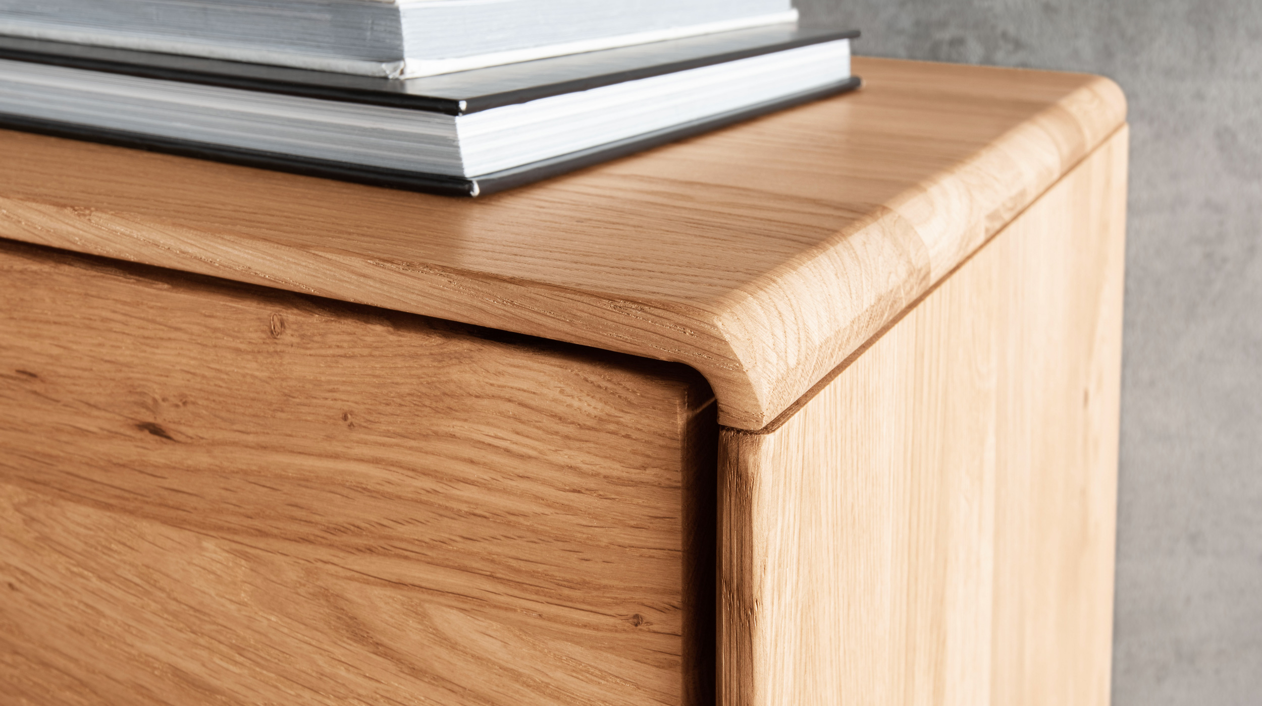 Sideboard Wildeiche massiv geölt - montiert - 150 cm - TORVEN