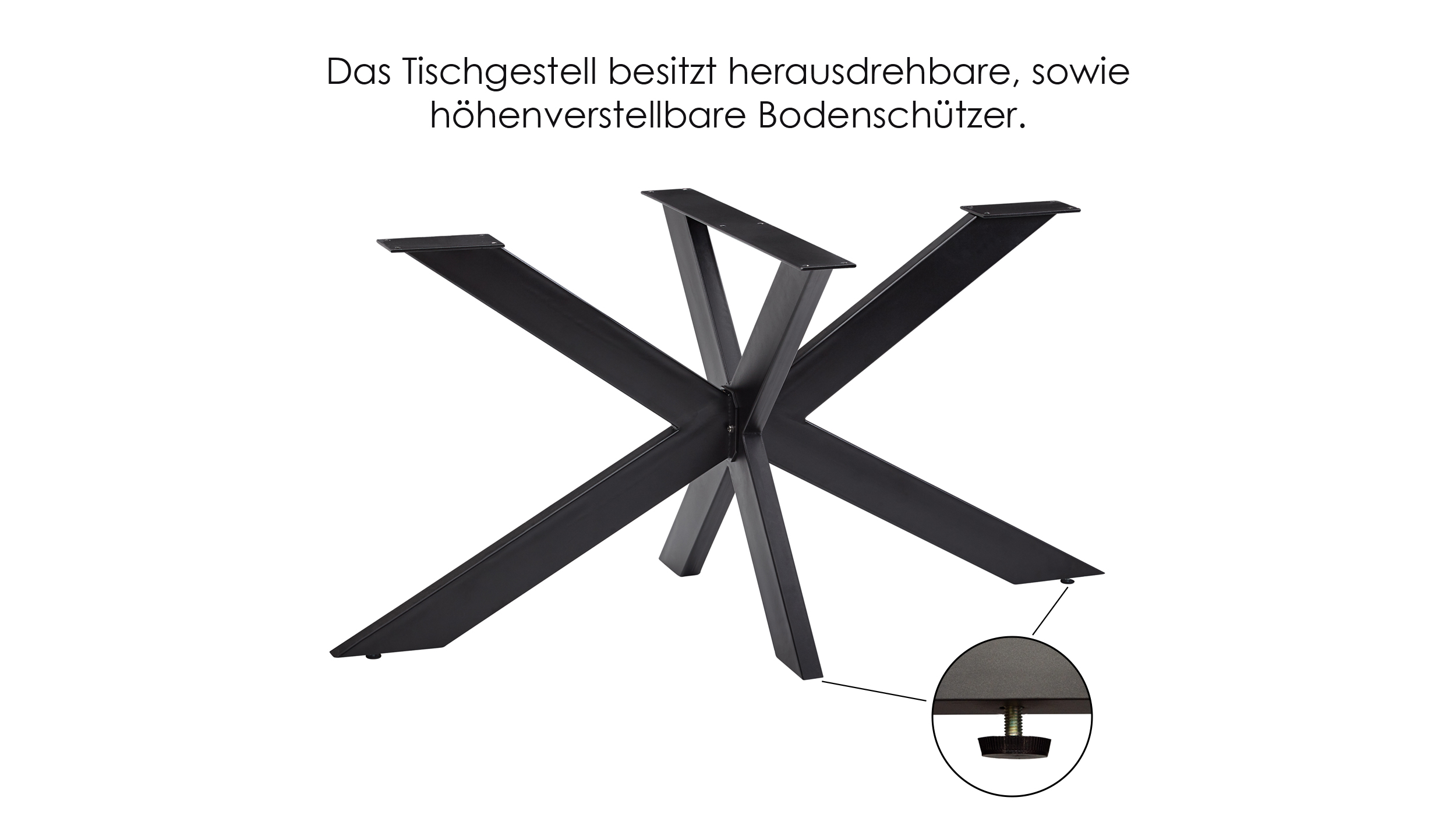 Esstisch Baumkantentisch 200 cm Wildeiche Epoxidharz - TORAN
