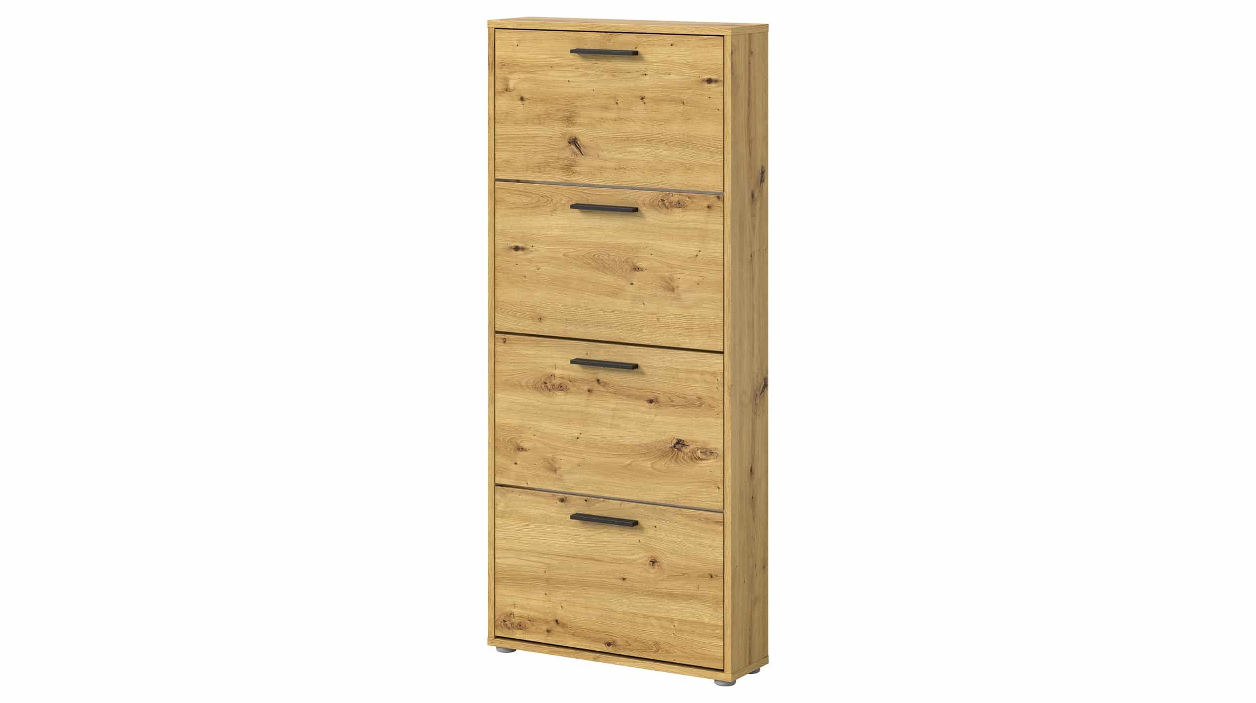 Schuhschrank Artisan Eiche - 59 x 136 cm - SAM
