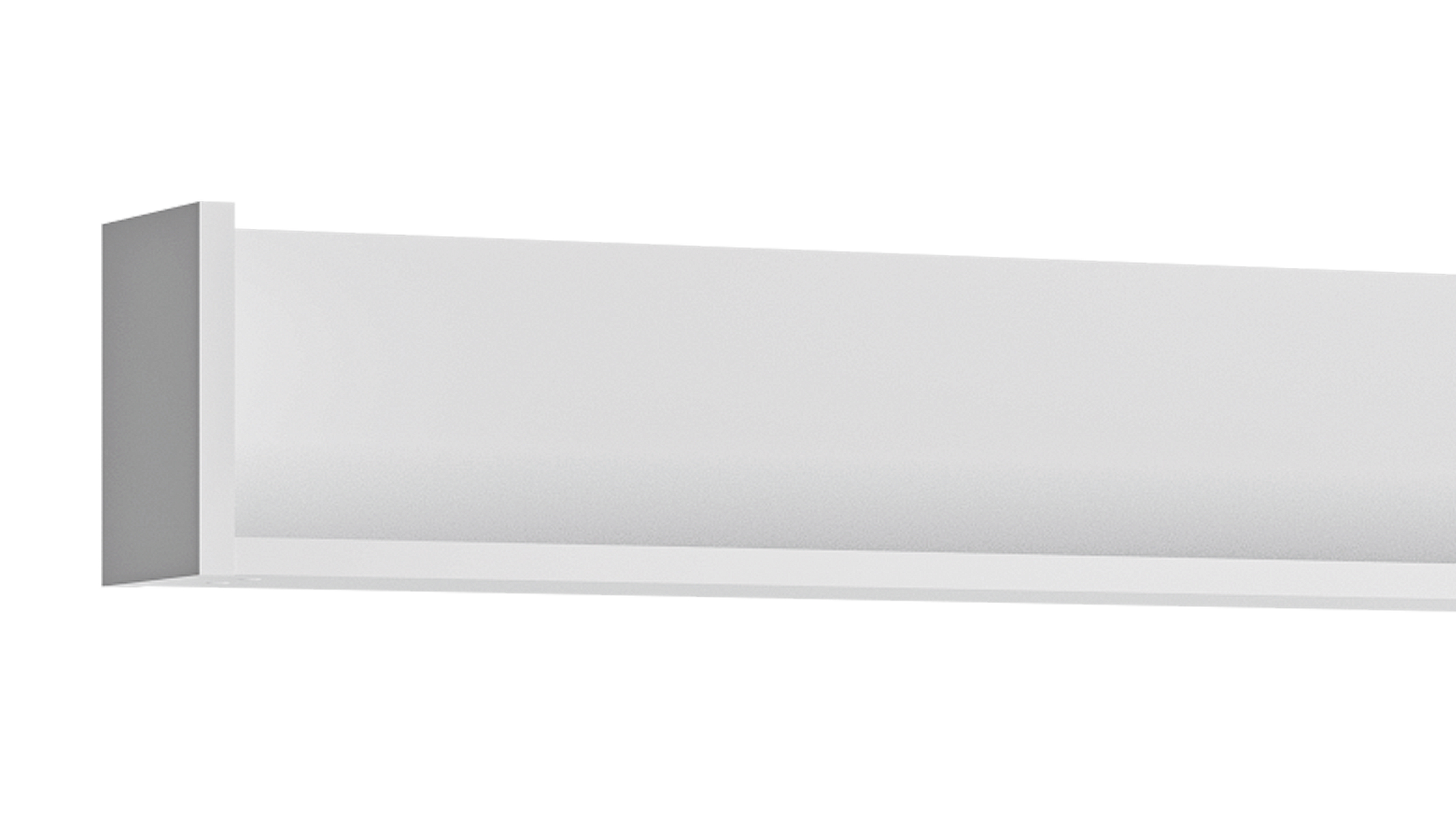 Wandboard weiß Hochglanz 120 cm - LYON