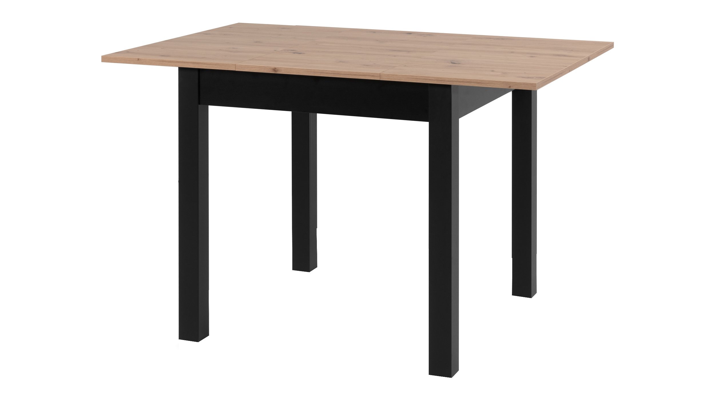 Esstisch 80 - 120 cm ausziehbar Artisan Eiche - COBURG