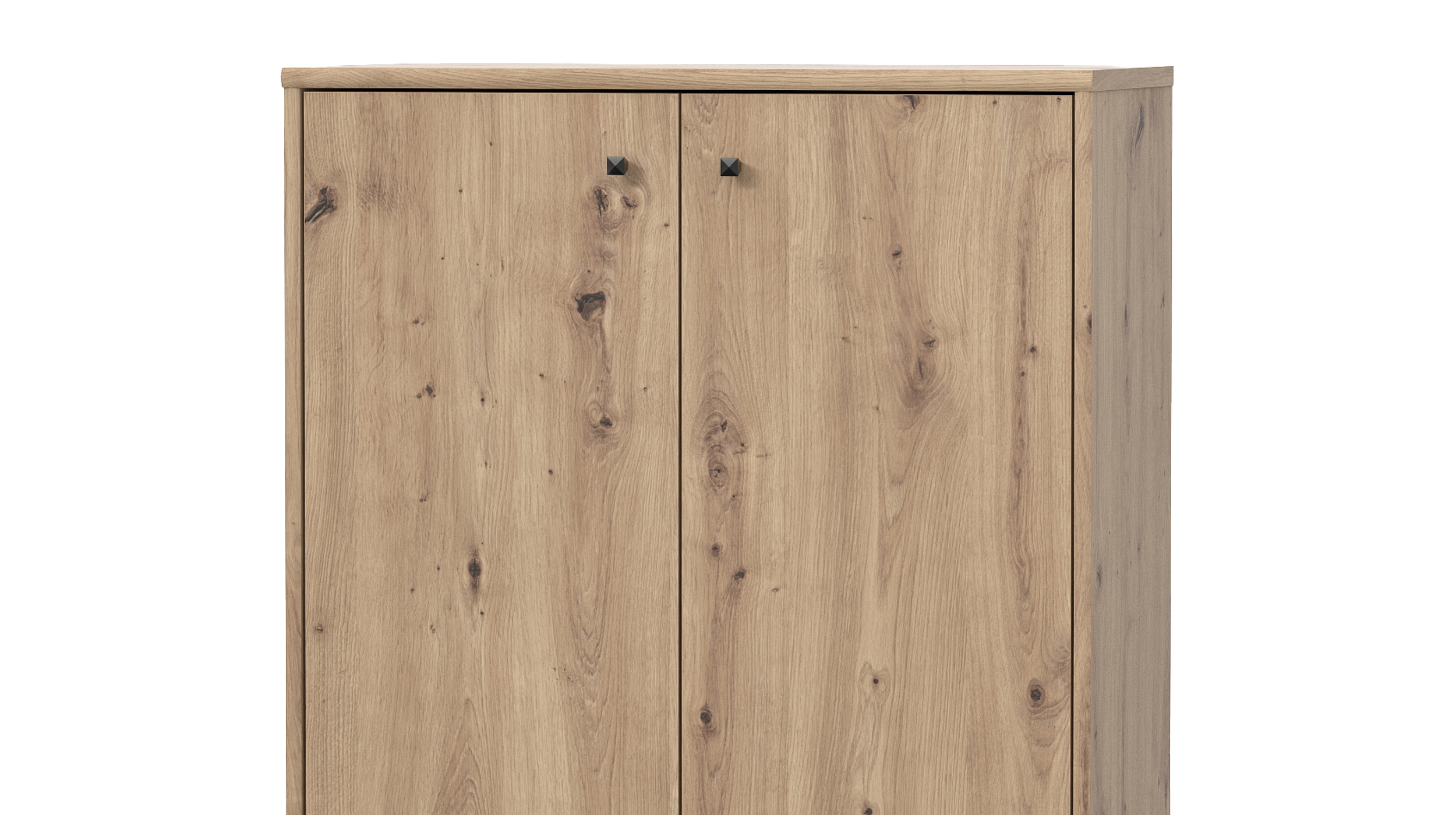 Kommode Eiche 74 x 35 cm - 2-türig - TEMPRA