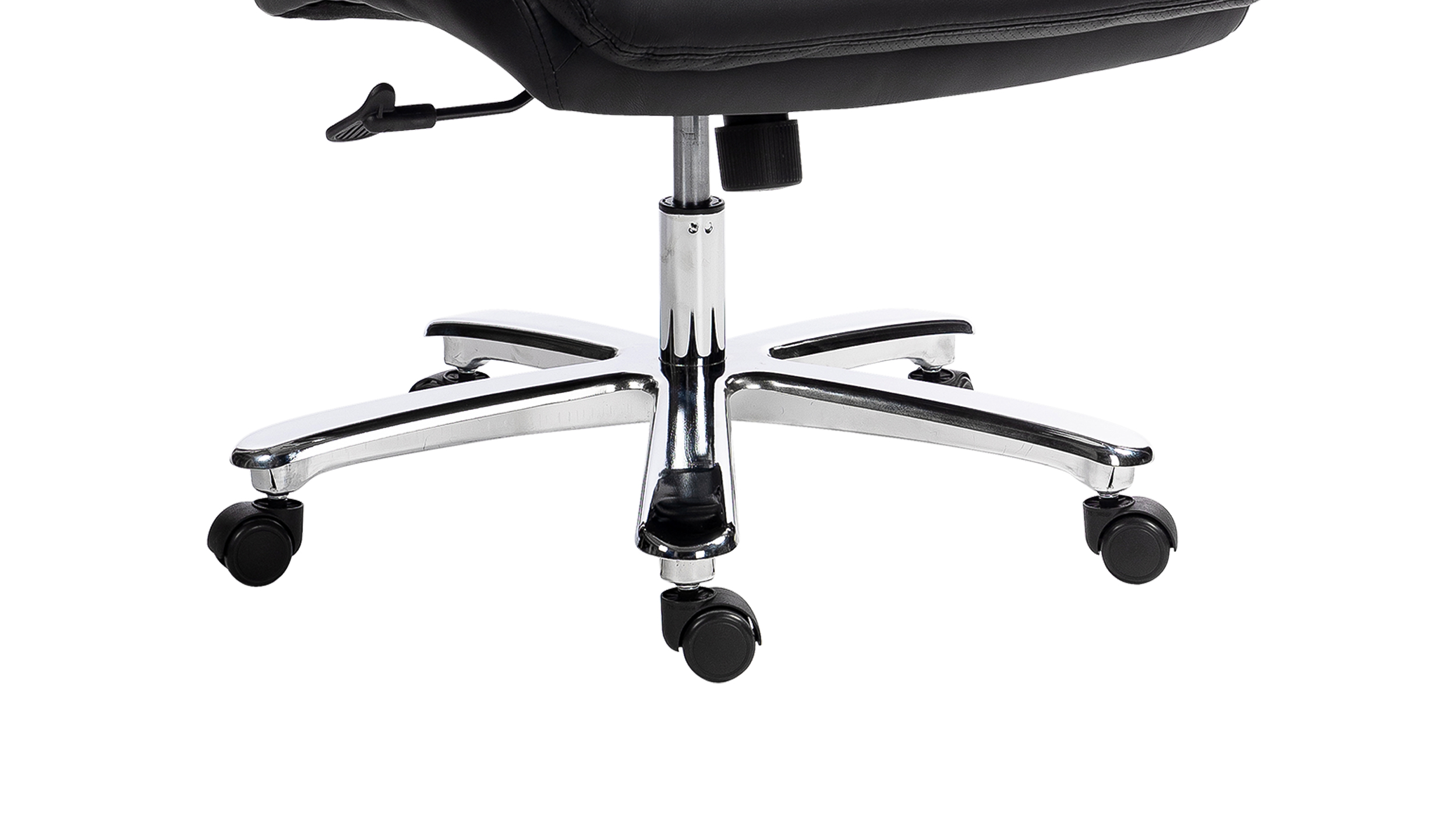 Chefsessel höhenverstellbar Taschenfederkern schwarz - FREDERICO