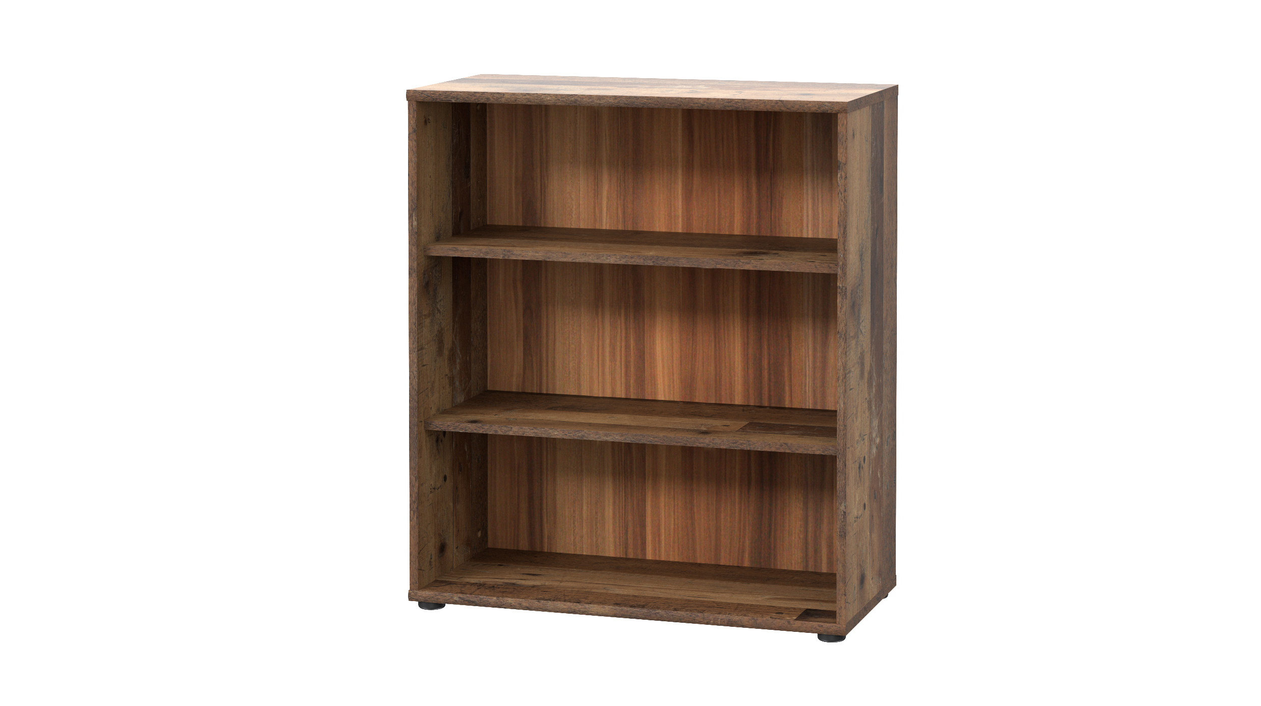 Bücherregal Standregal Old Wood B 74 x H 86 cm - TEMPRA