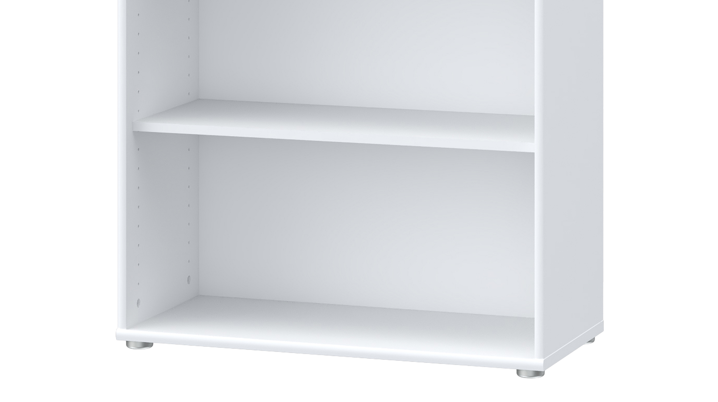 Regal weiß 111 x 74 cm - TEMPRA