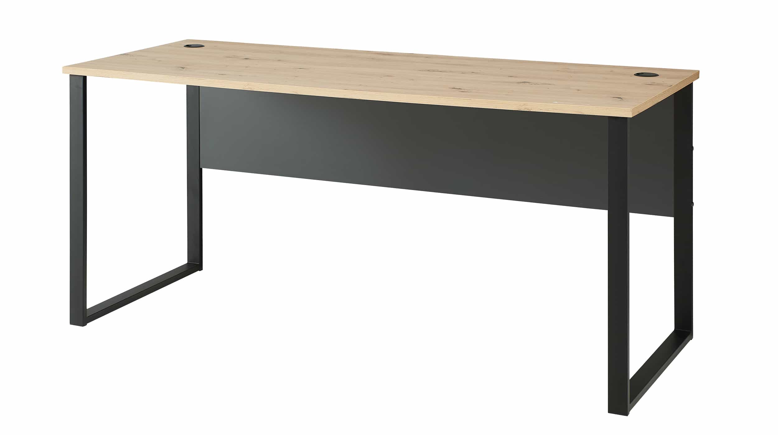 Schreibtisch Artisan Eiche 170 cm Metallgestell - MEMPHIS