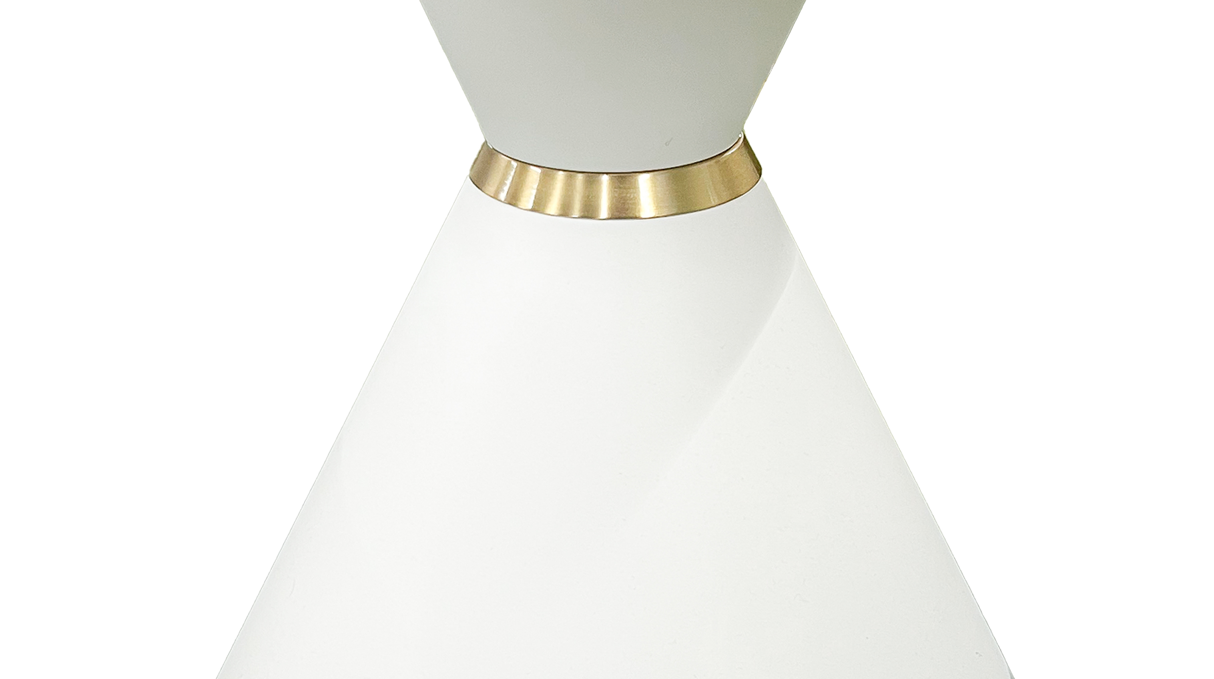 Couchtisch 2er-Set Marmoroptik weiß hochglanz - 80 cm - 60 cm - BASILA