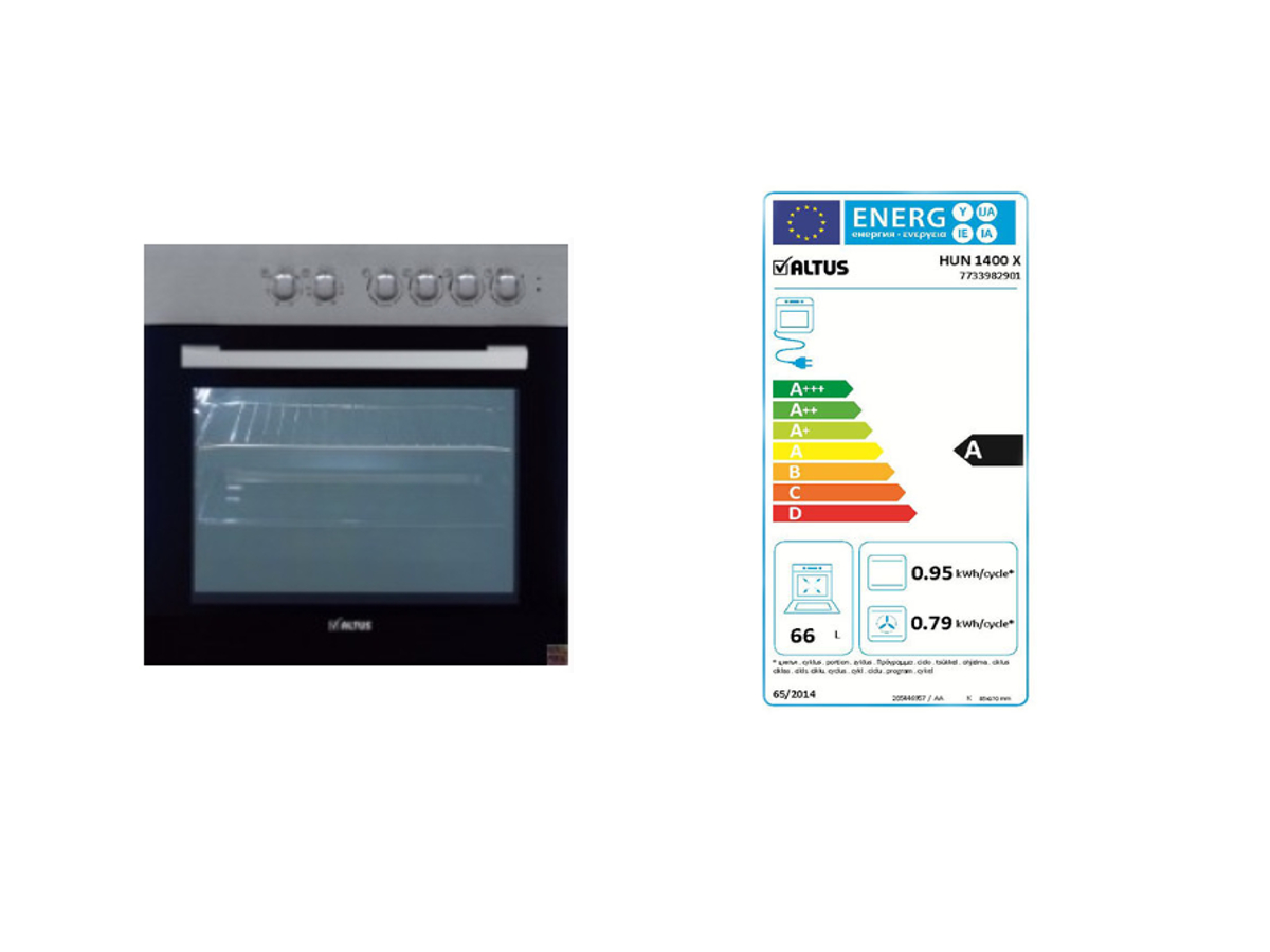 Küchenzeile 330 cm - inkl. Elektrogeräte - Küchenfronten matt - LASER