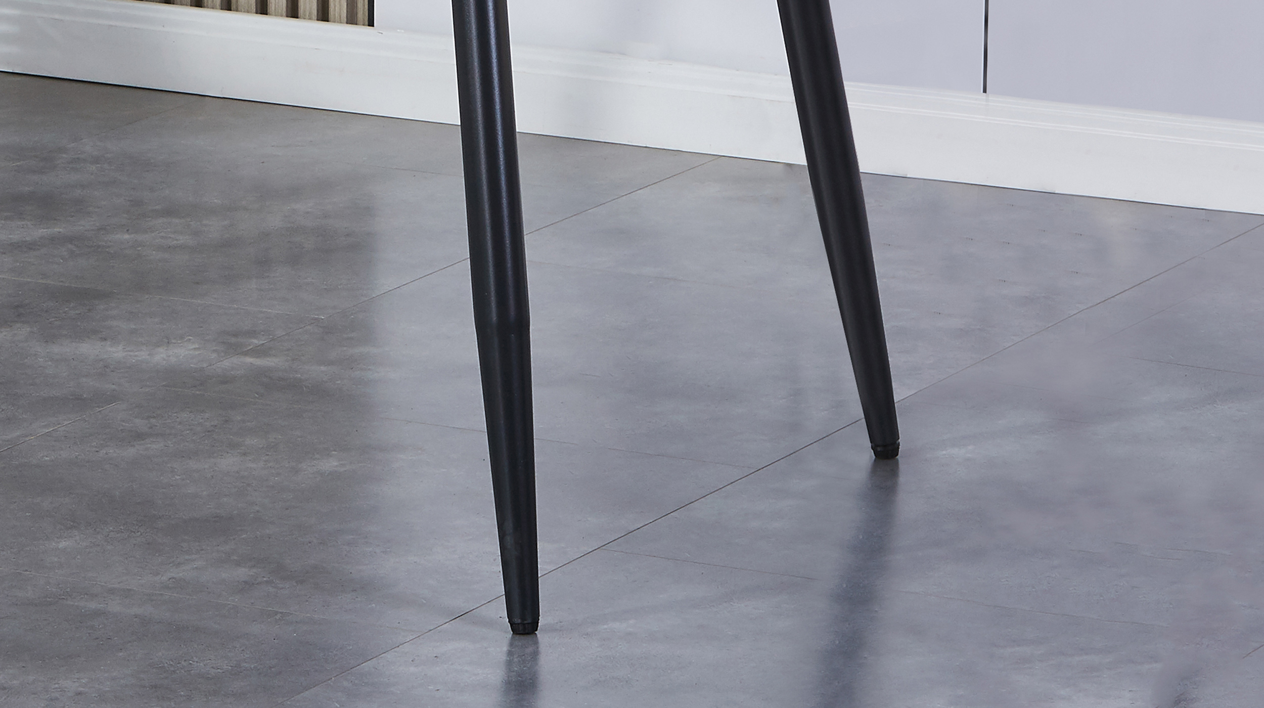 Esstisch 120 x 70 cm Keramik grau - MAROLKA