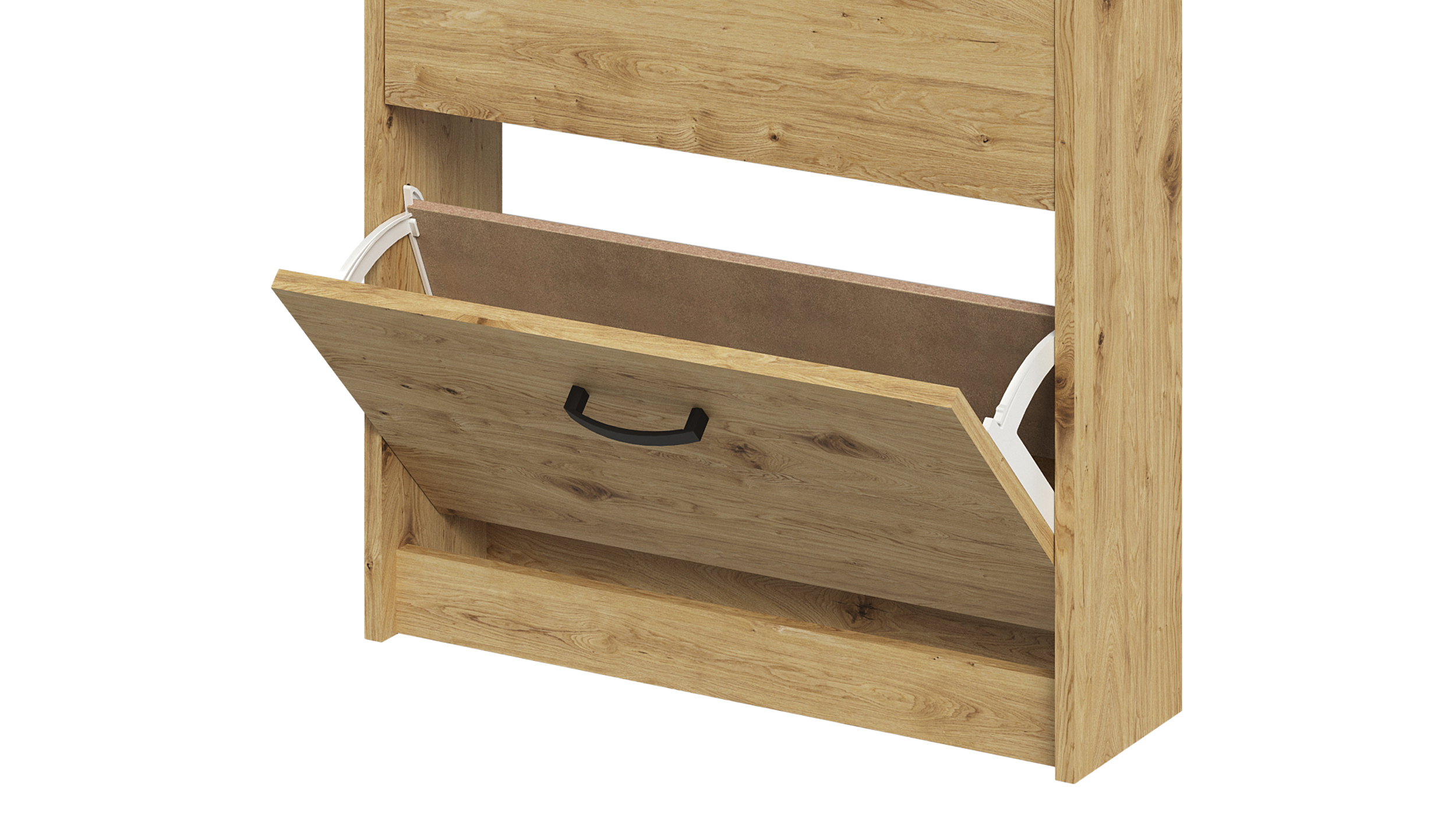 Schuhschrank Artisan Eiche 59 x 169 cm - 5-türig - STEP