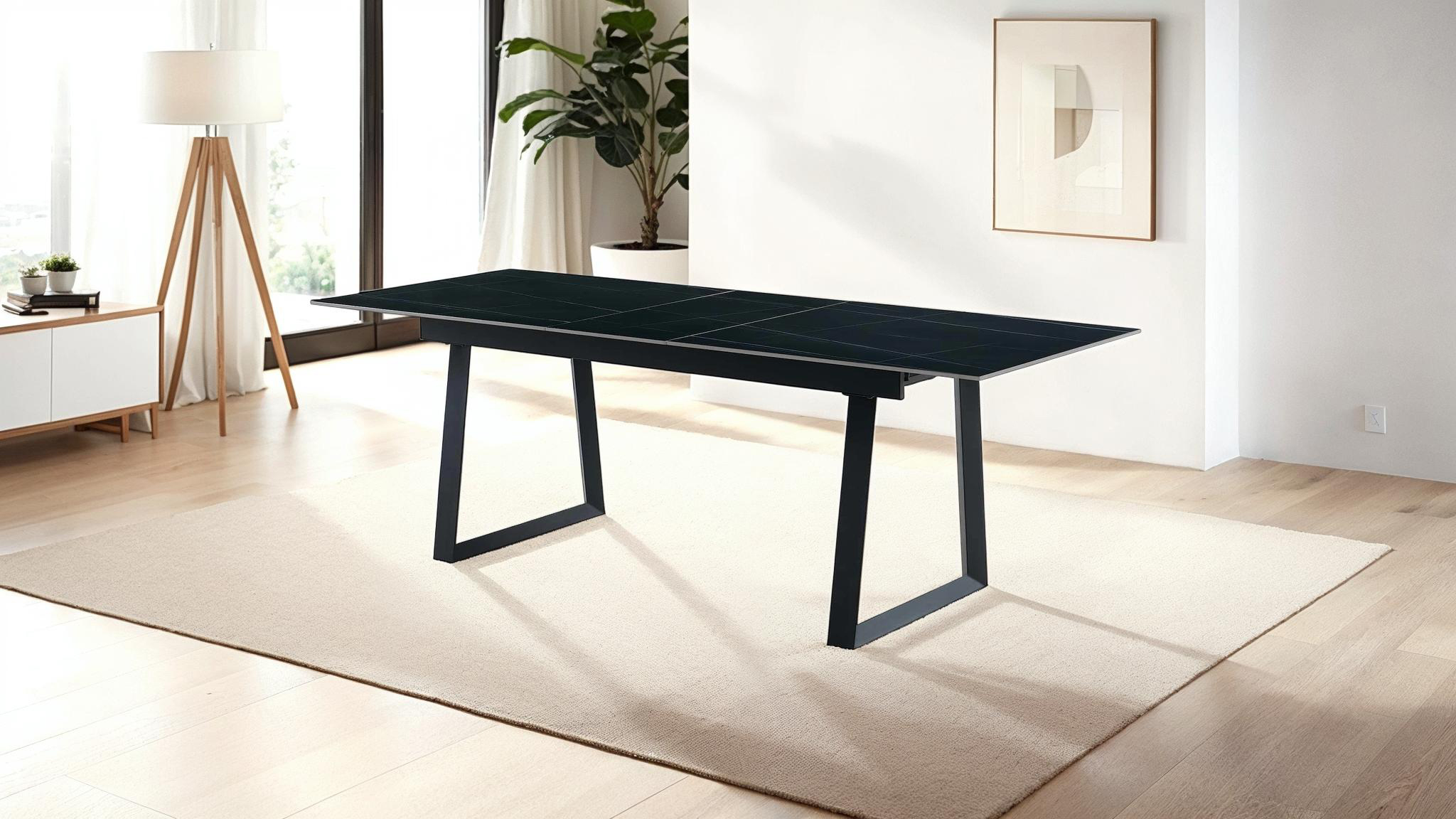 Esstische 180 - 220 cm ausziehbar Keramikoptik - RIO