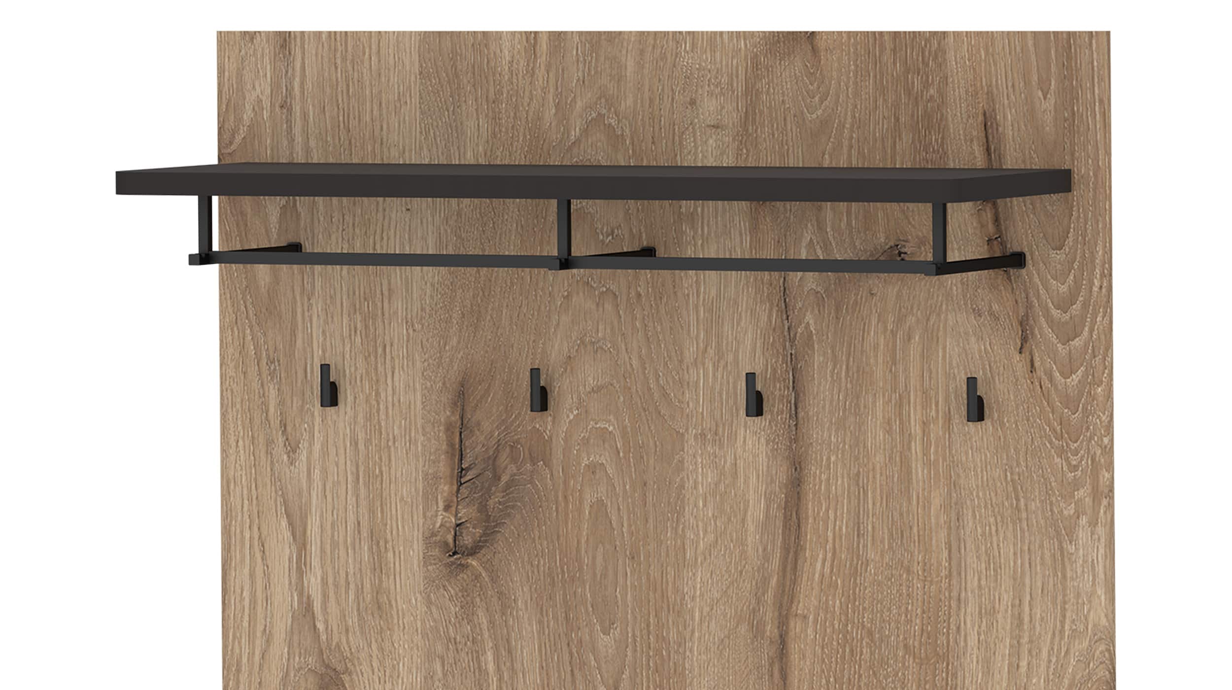 Wandgarderobe Paneel Viking Eiche 93 x 101 cm - GRANO