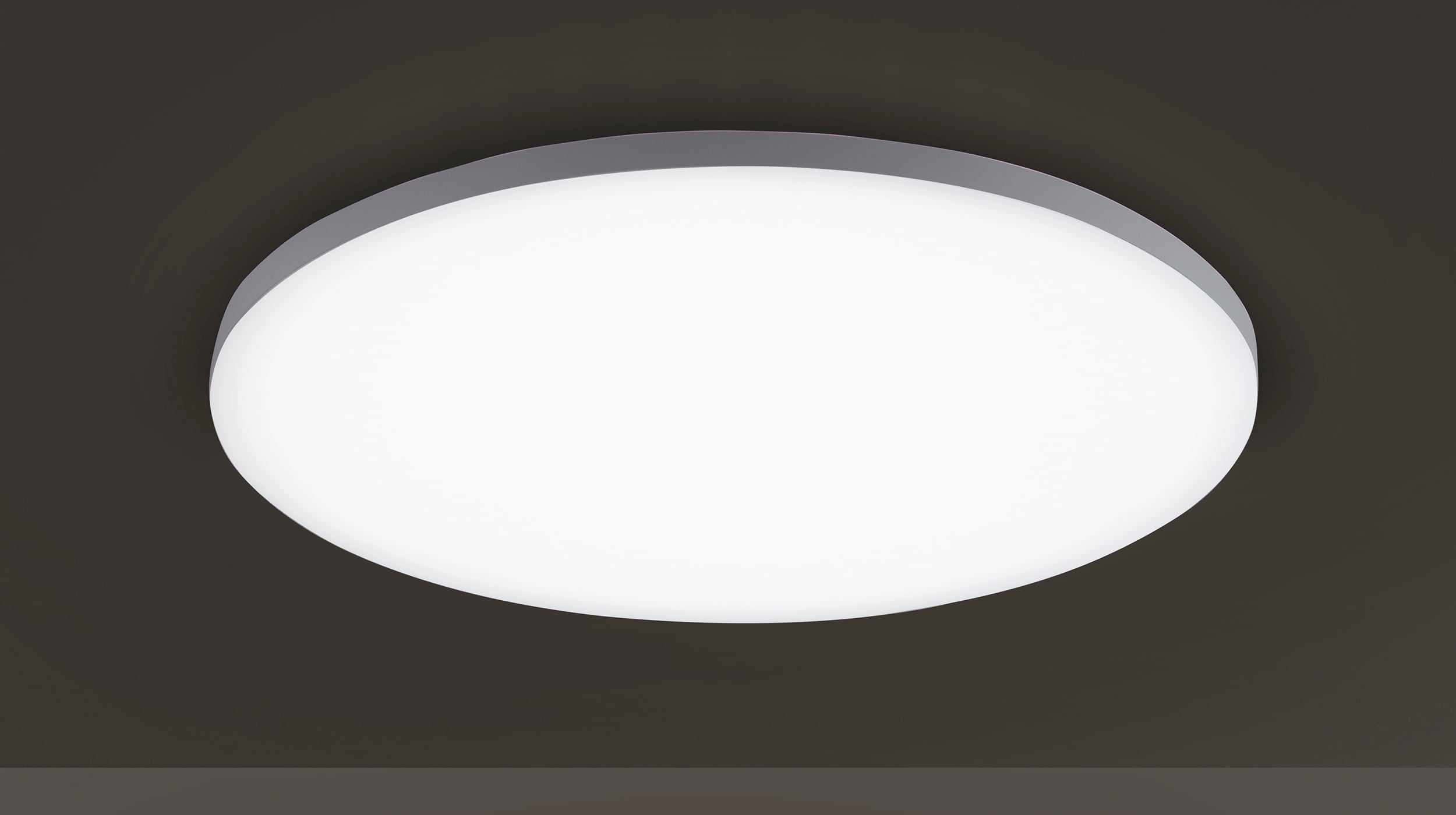 Deckenleuchte LED weiß mit Fernbedienung rund - GUSTAV