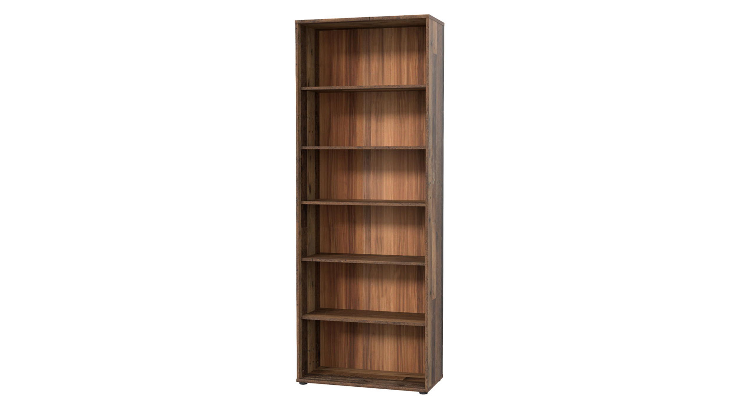 Bücherregal Standregal Old Wood B 74 x H 198 cm - TEMPRA