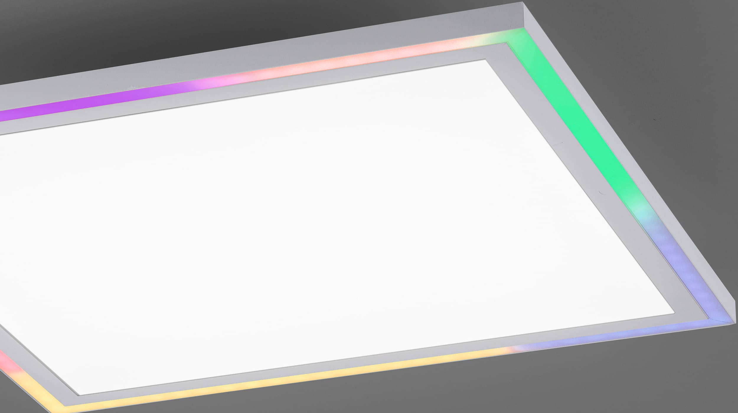 Deckenleuchte LED weiß 40 cm mit RGB-Farbwechsel - EDGING