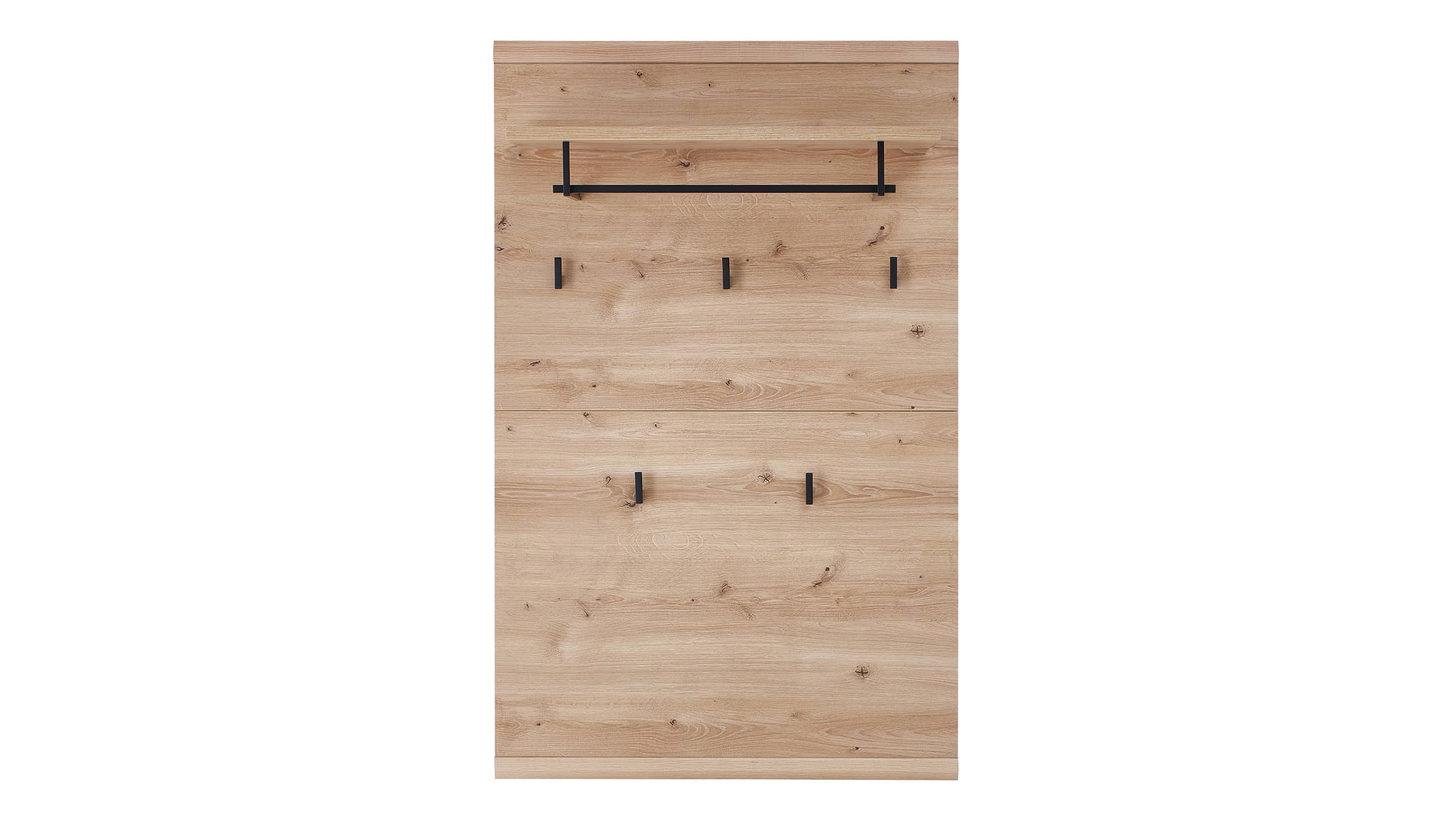 Wandgarderobe Paneel Altesche teilmassiv - 80 cm - SONOS