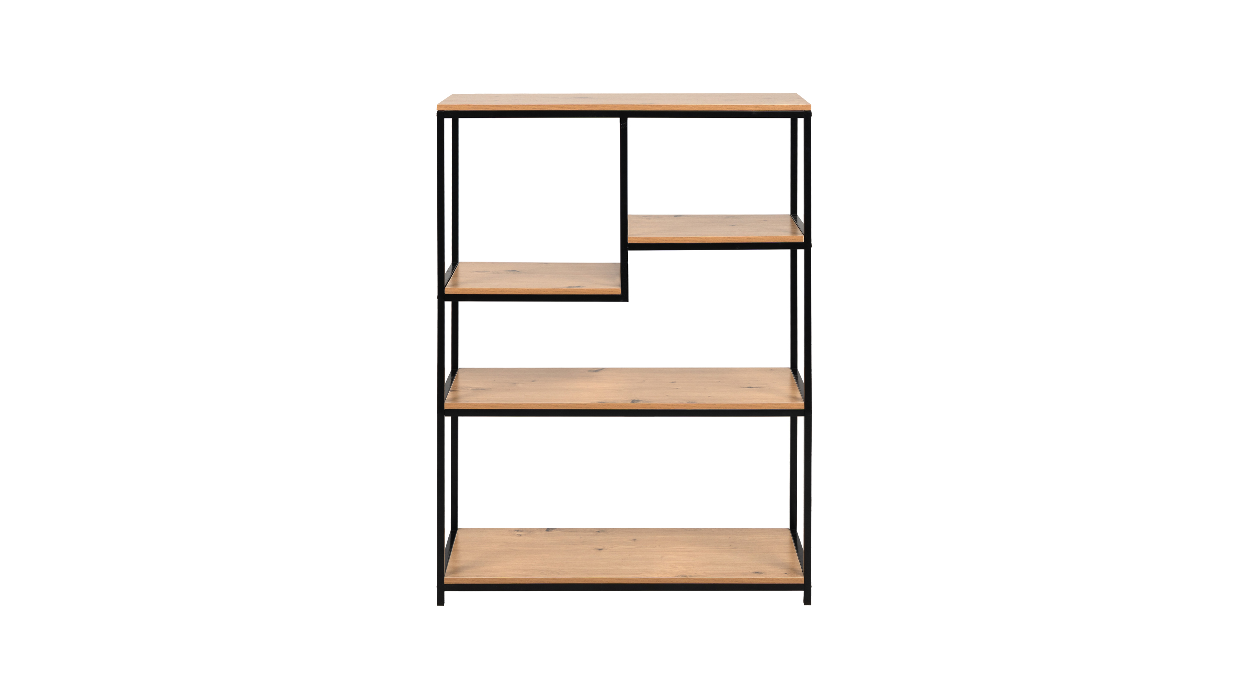 Standregal Eiche 75 x 100 cm - 5 Ablageböden - TRELLEBORG