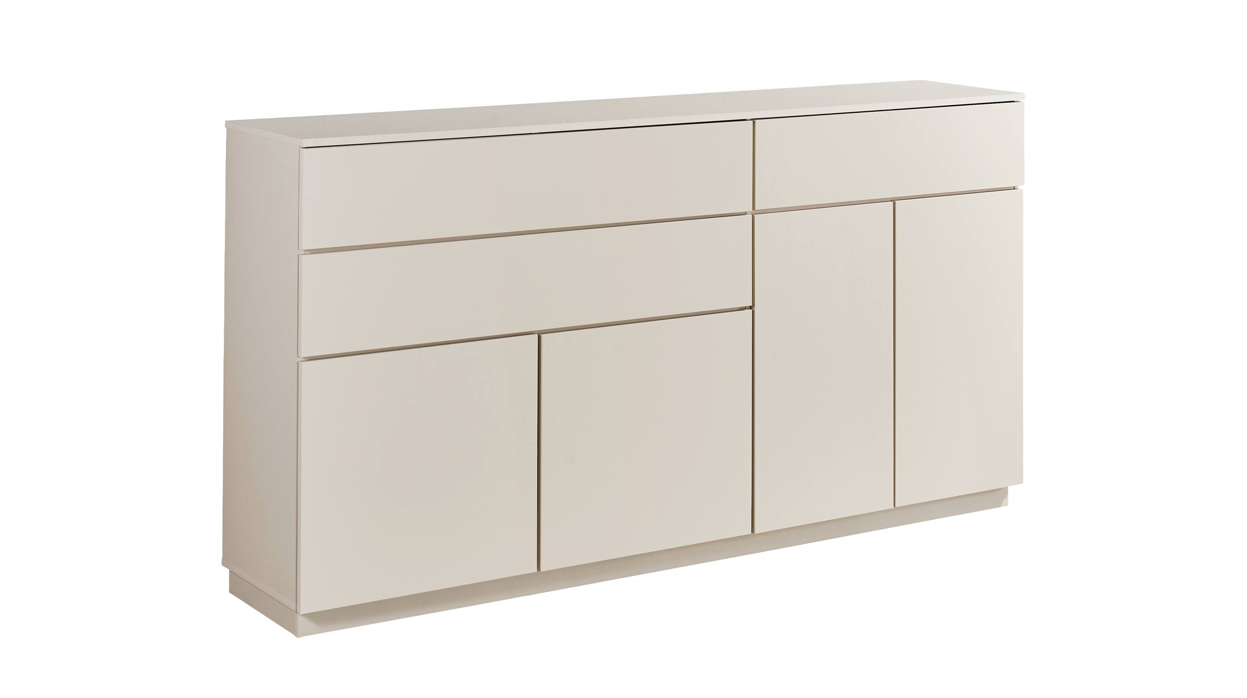 Sideboard mit 3 Schubladen beige 191 cm - VINCE