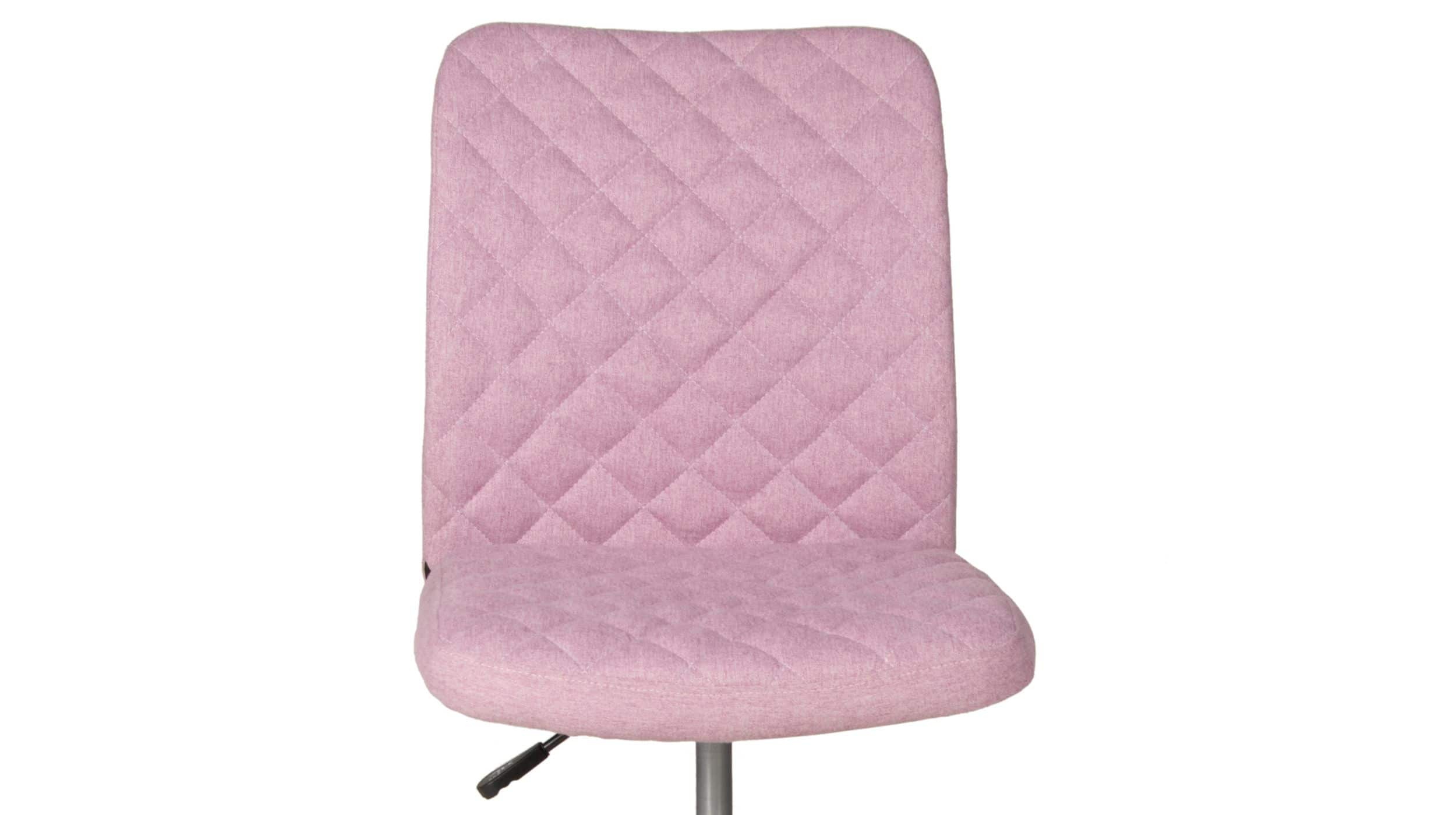 Bürostuhl Drehstuhl höhenverstellbar Mikrofaser rosa - MILO
