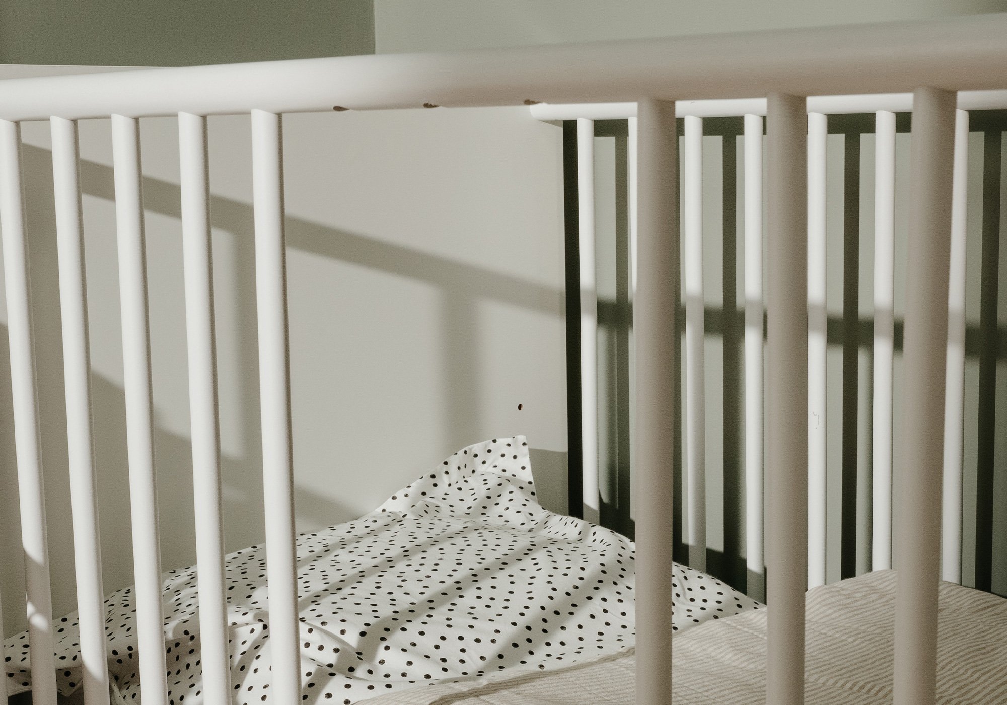 Kinderbett Babybett 70 x 140 cm weiß - IMAGE