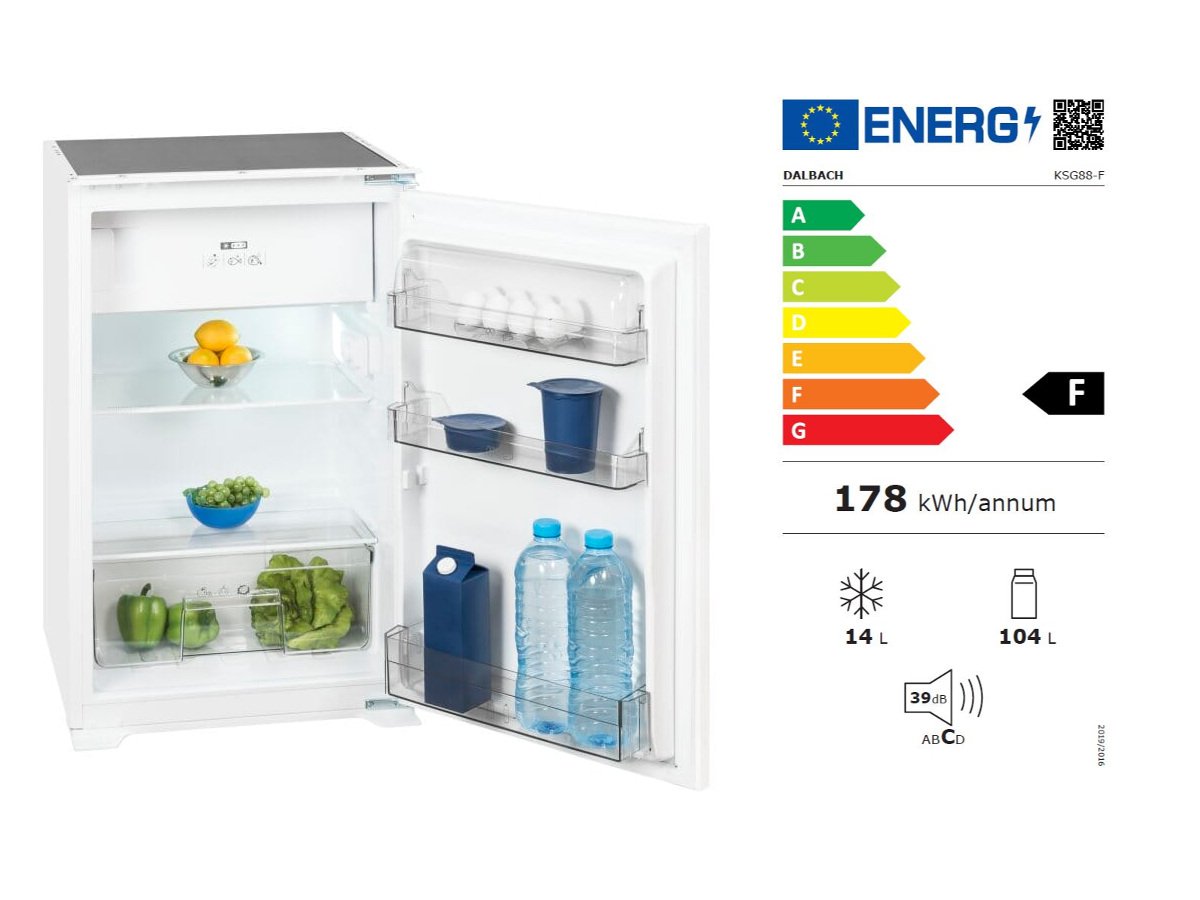 Eckküche 245 x 195 cm - mit Geräten - Küchenfronten matt - PLAN