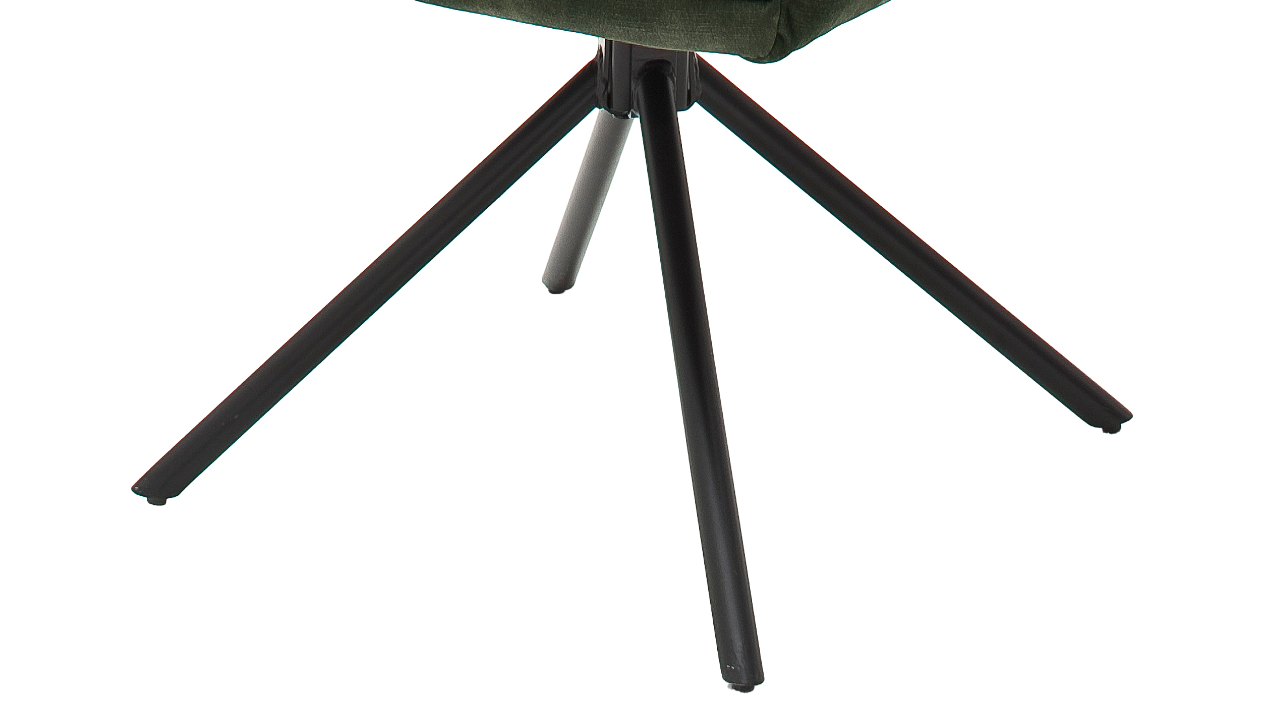 Armlehnstuhl olive Drehstuhl Veloursoptik - OTTAWA